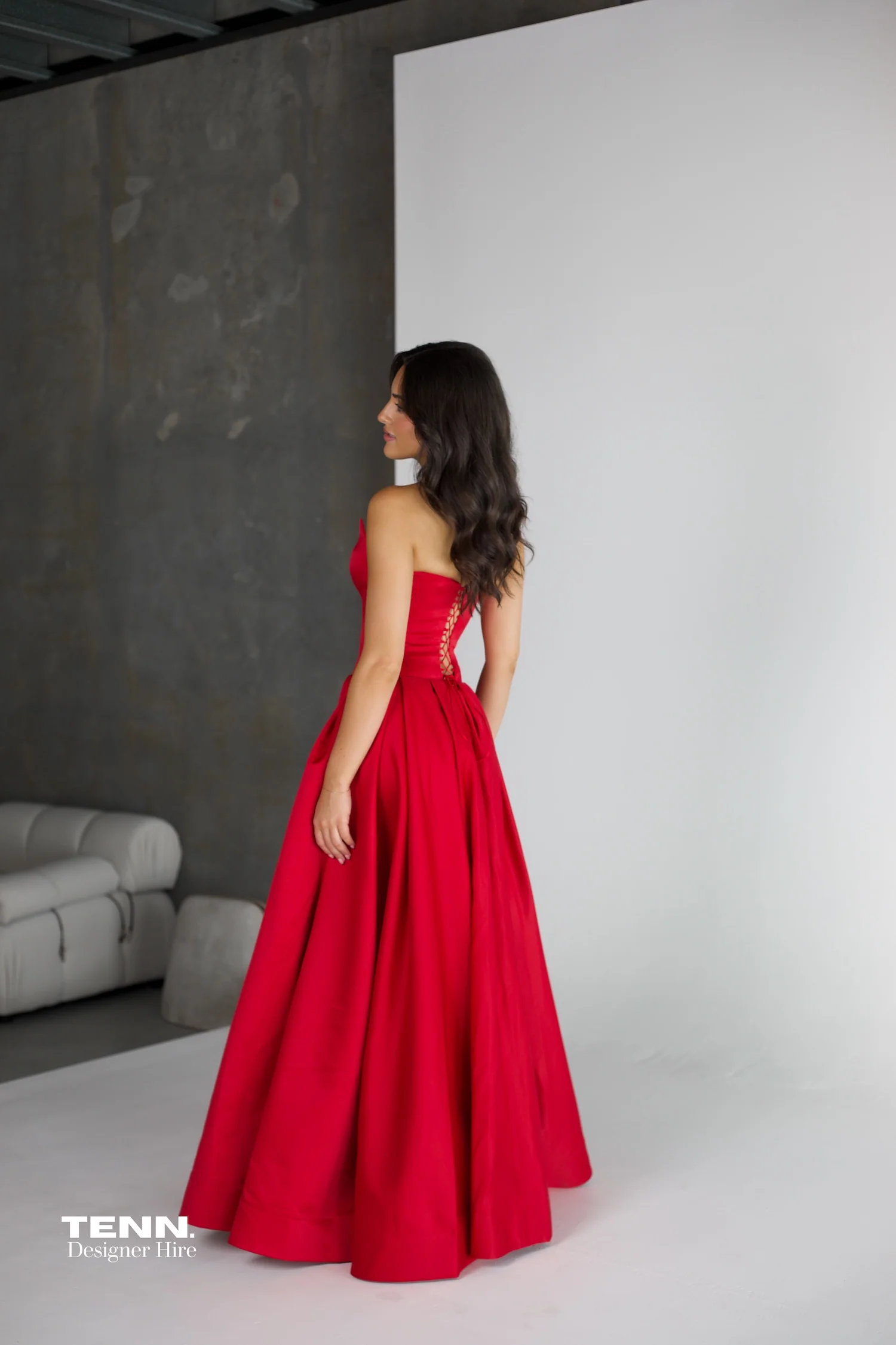 Gabriella Gown - Red - Image 7
