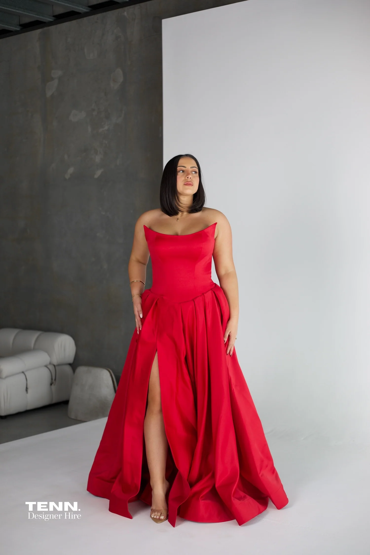 Gabriella Gown - Red - Image 8