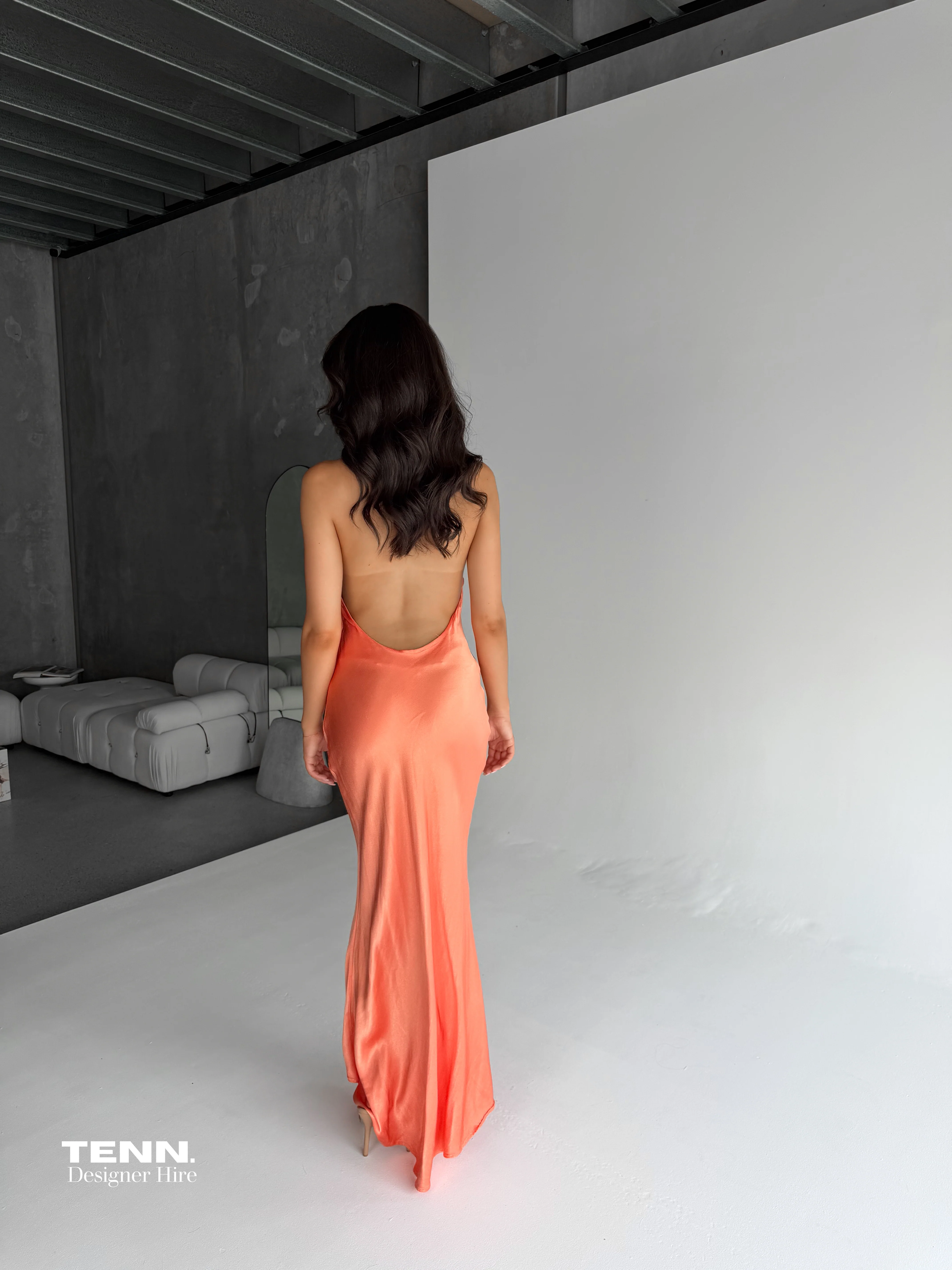 Gaia Dress - Papaya - Image 3