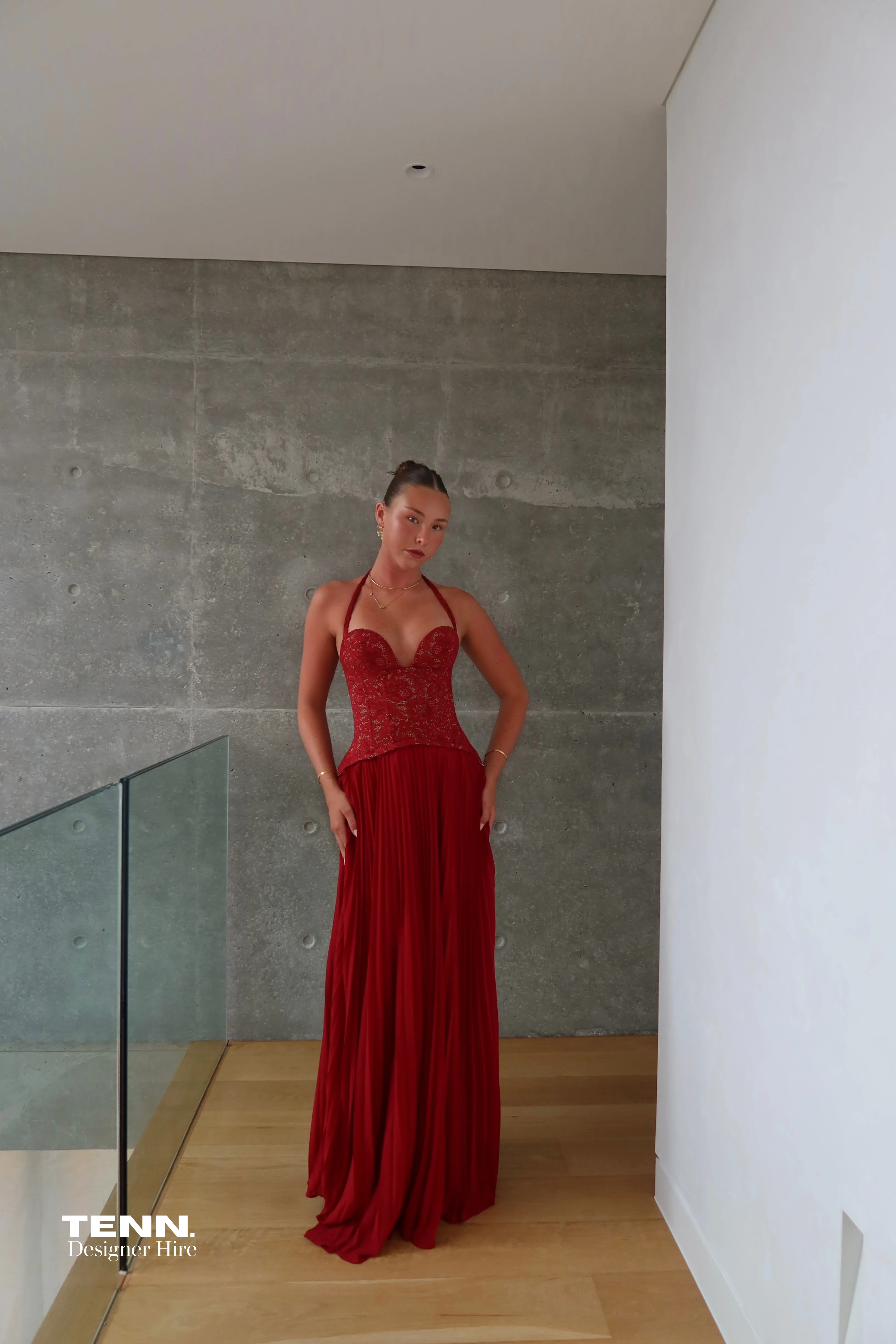 Fenity Gaia Dress - Red - Image 3