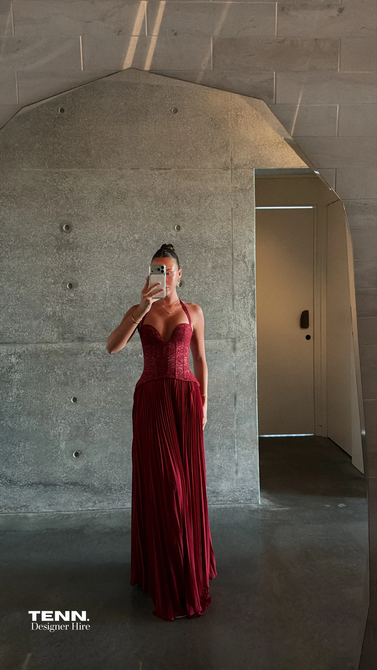 Fenity Gaia Dress - Red - Image 4