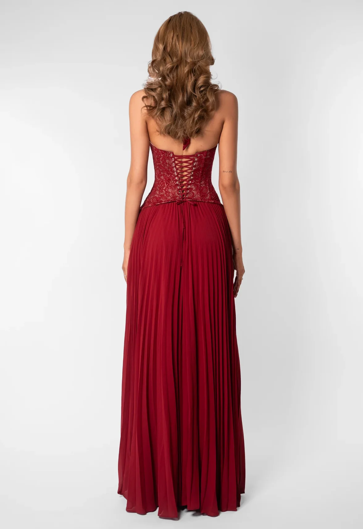 Fenity Gaia Dress - Red - Image 7