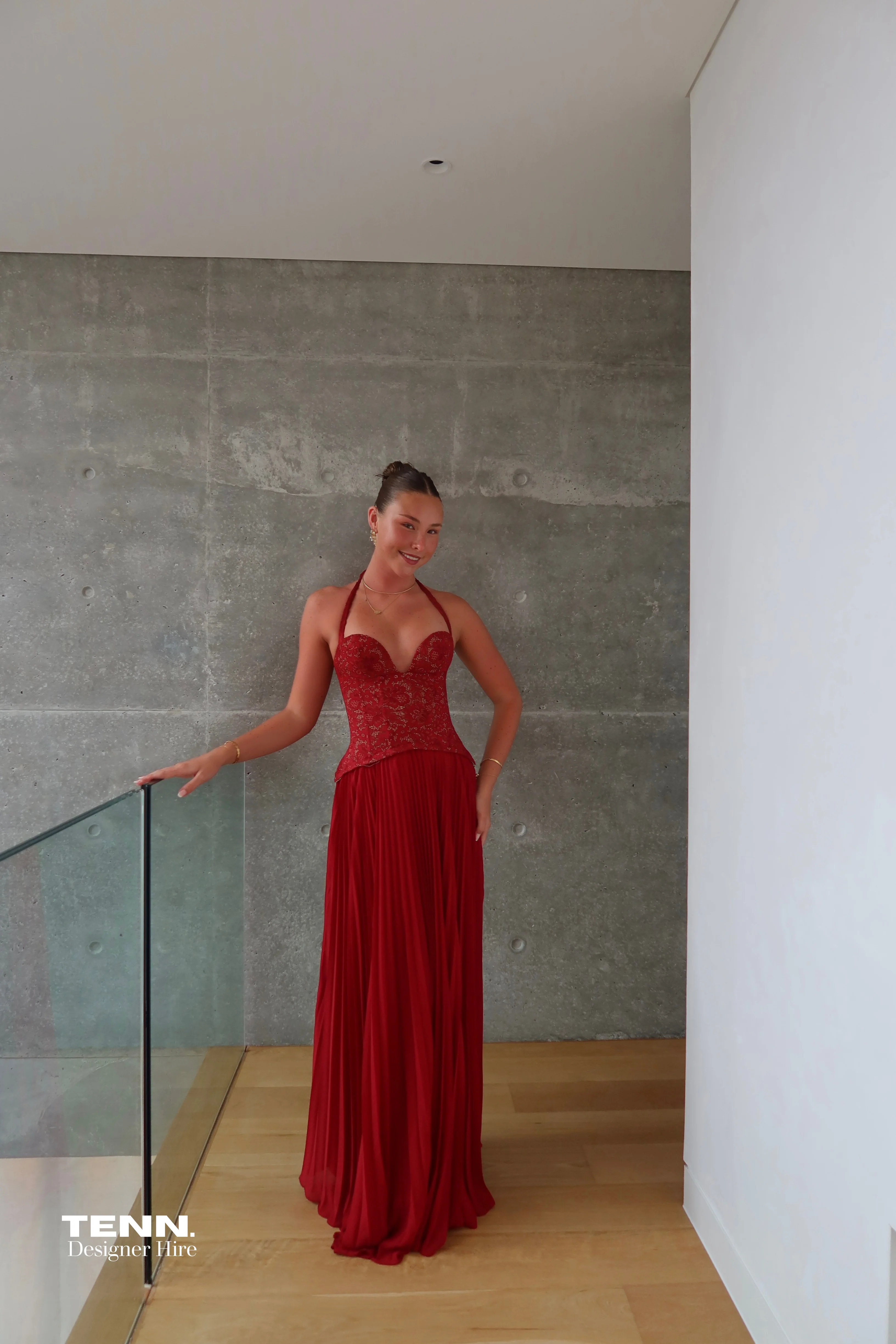 Fenity Gaia Dress - Red - Image 9