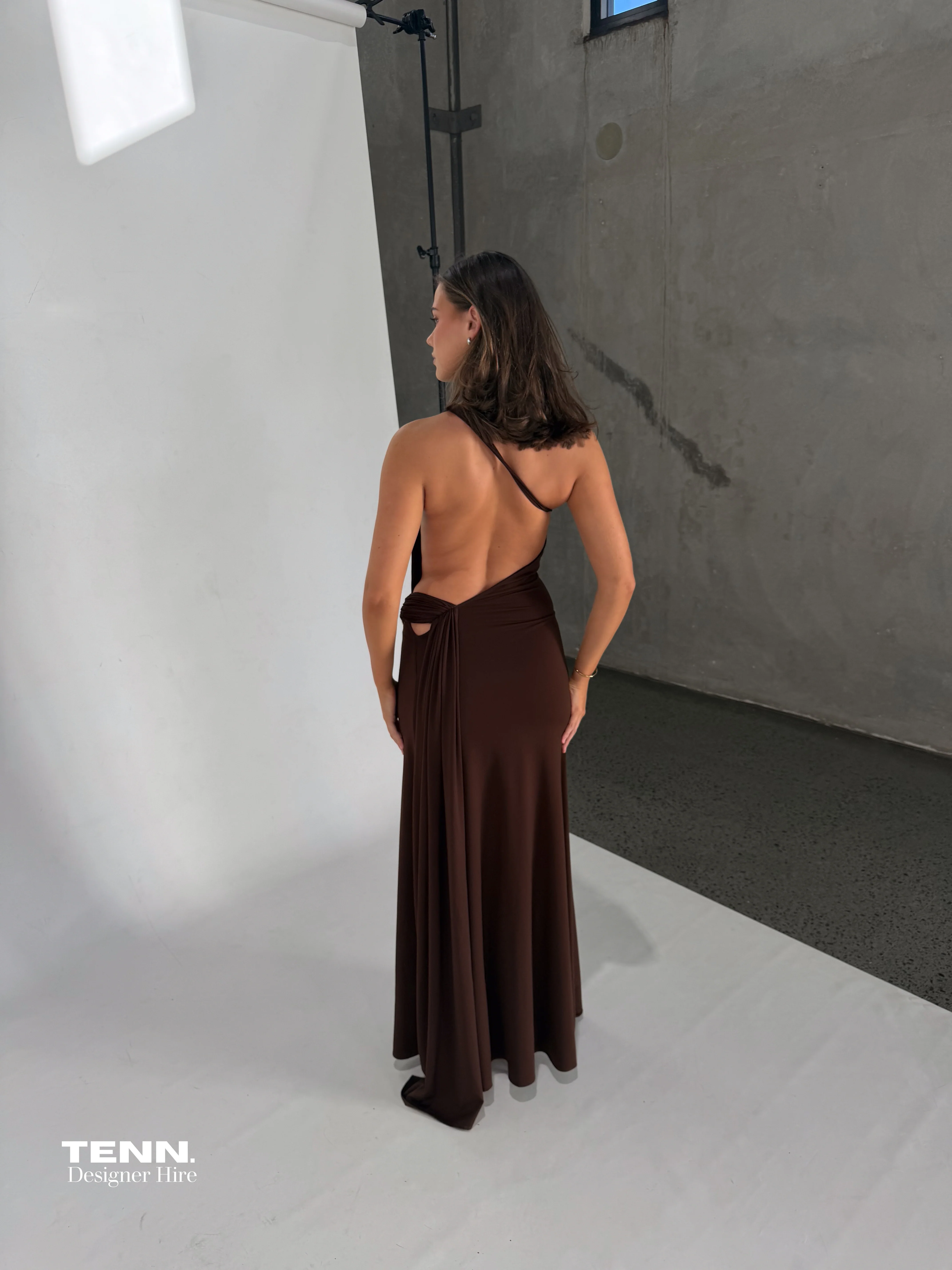 Gaia Gown - Brown - Image 4