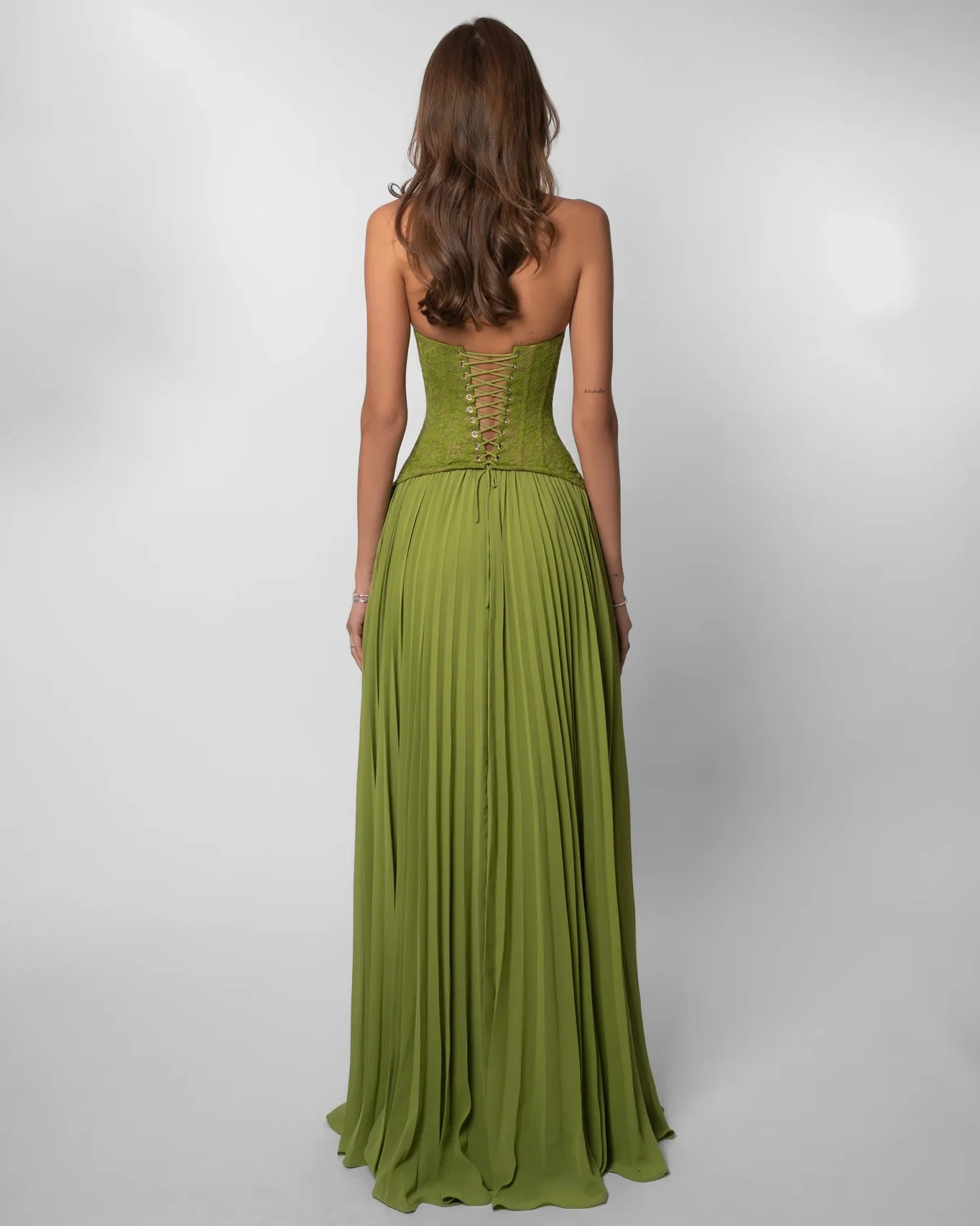 Fenity Gaia Gown - Rich Green - Image 5