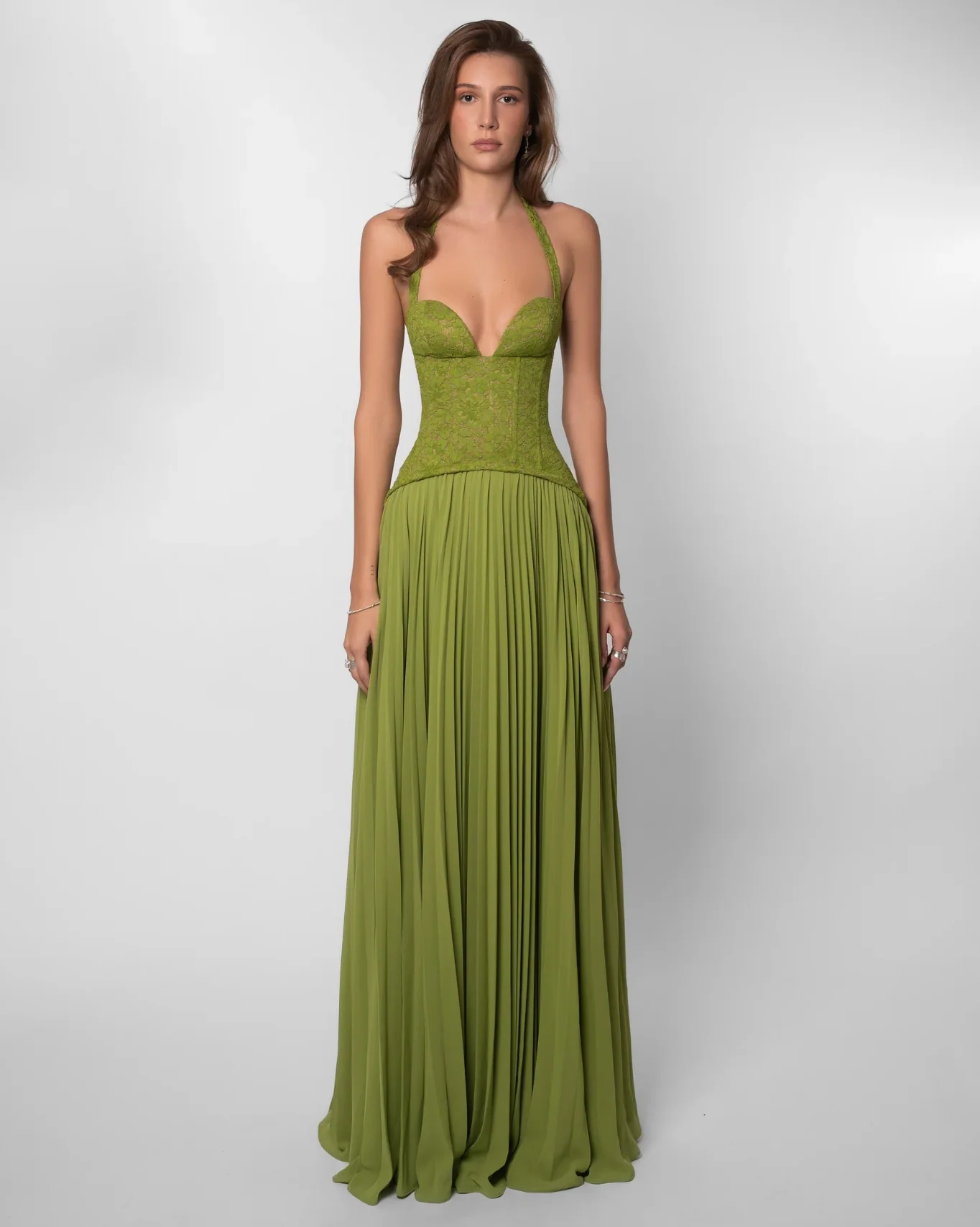Fenity Gaia Gown - Rich Green - Image 6