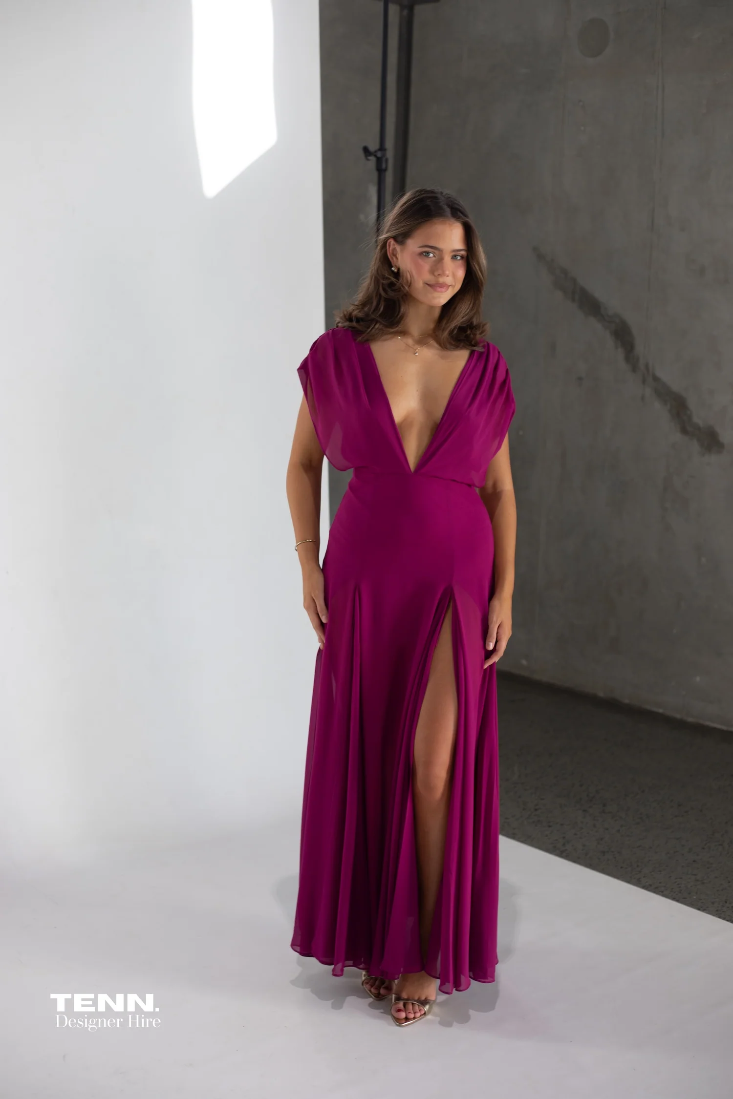 Gia Dress - Fuchsia - Image 7