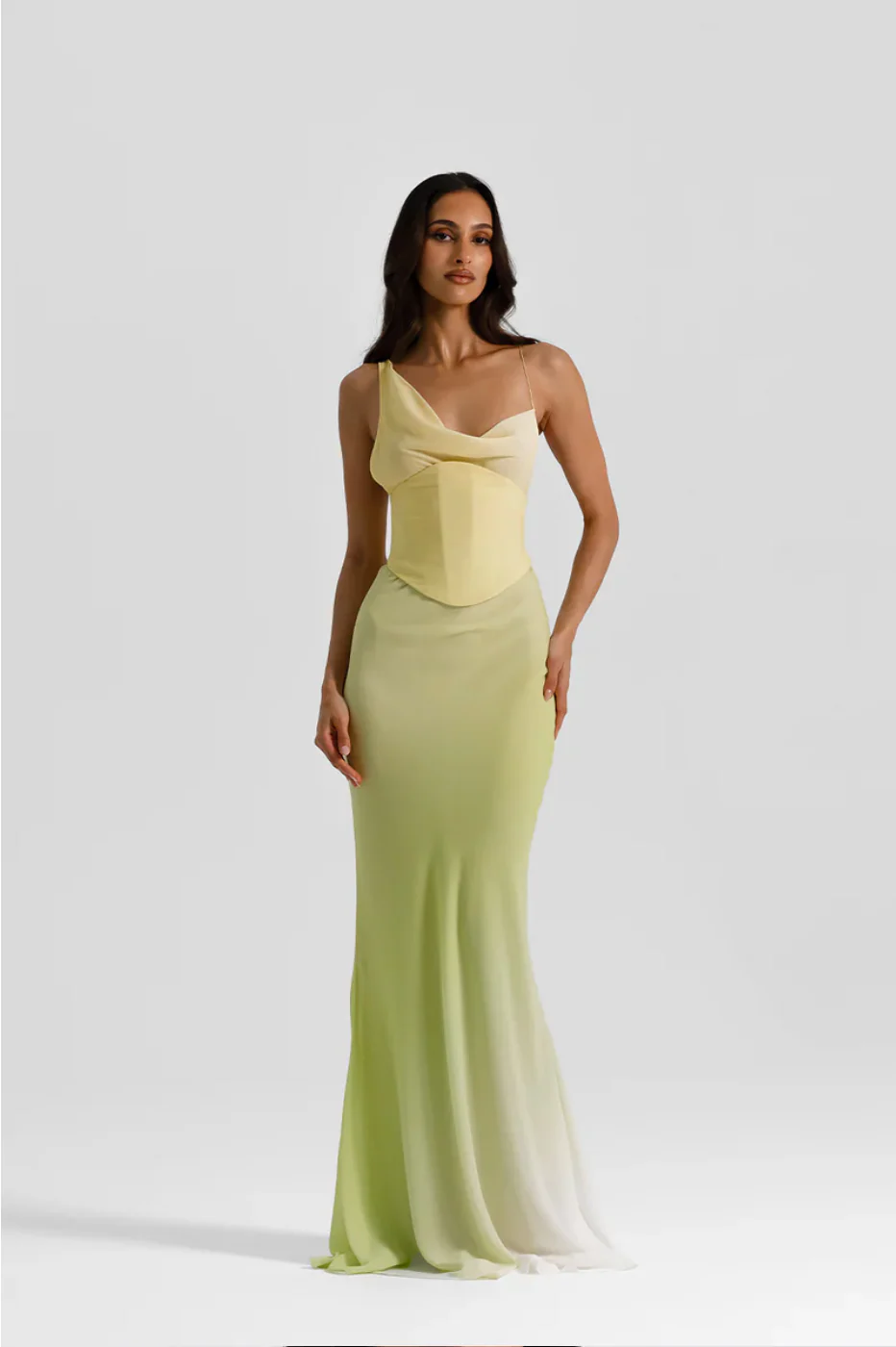 Hallie Gown - Citrus - Image 2