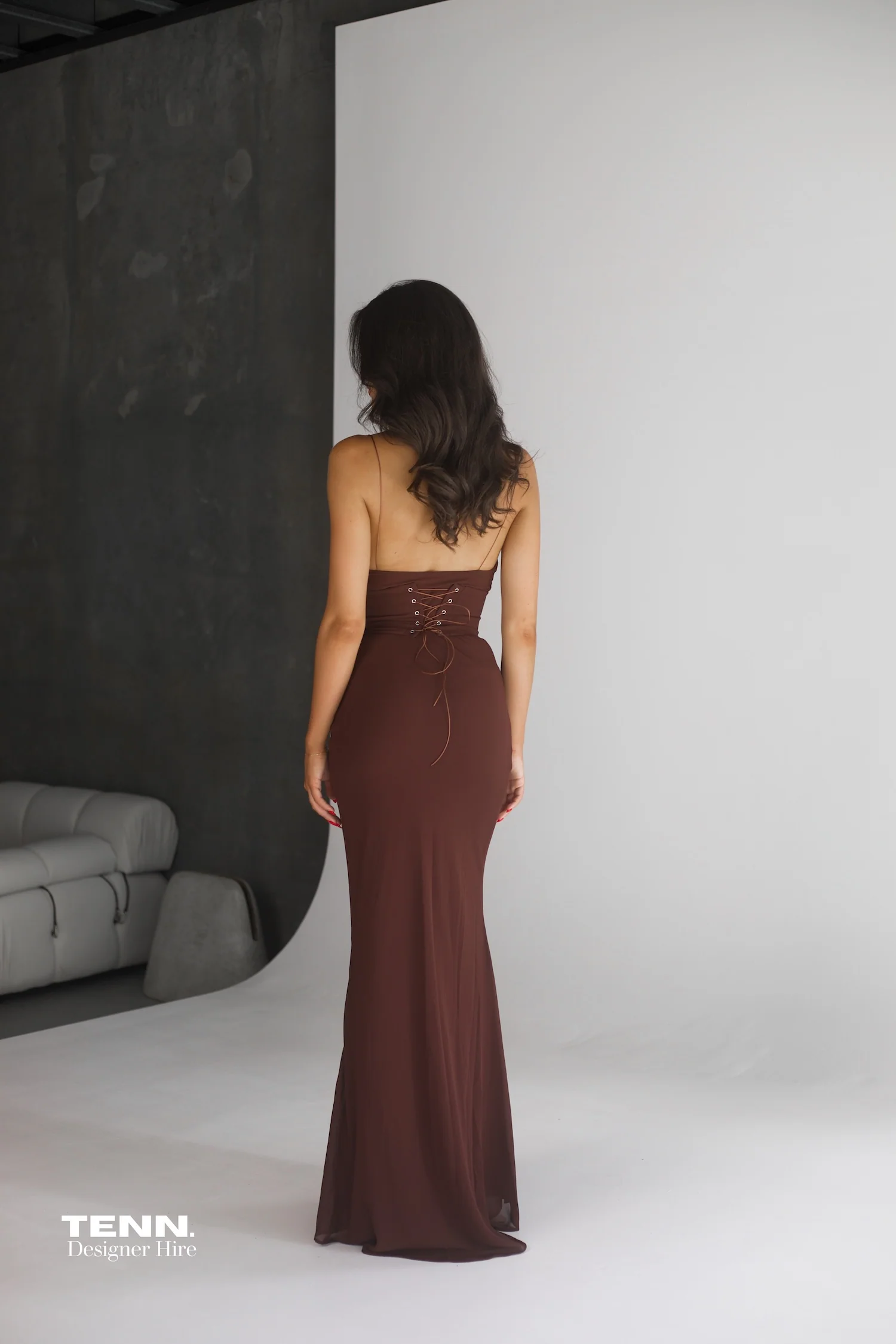 Hallie Gown - Espresso - Image 8