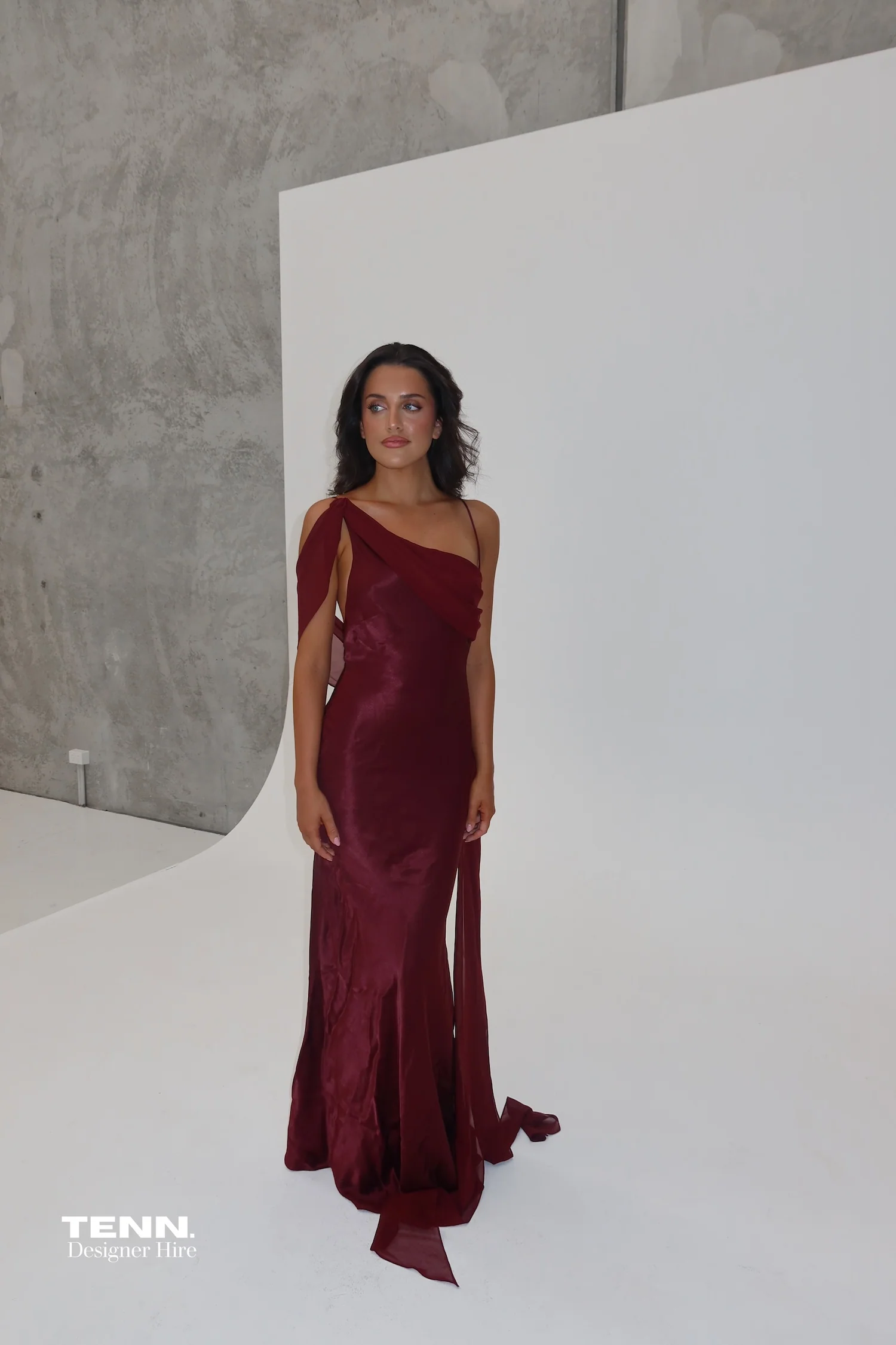 Helena Dress - Plum - Image 3