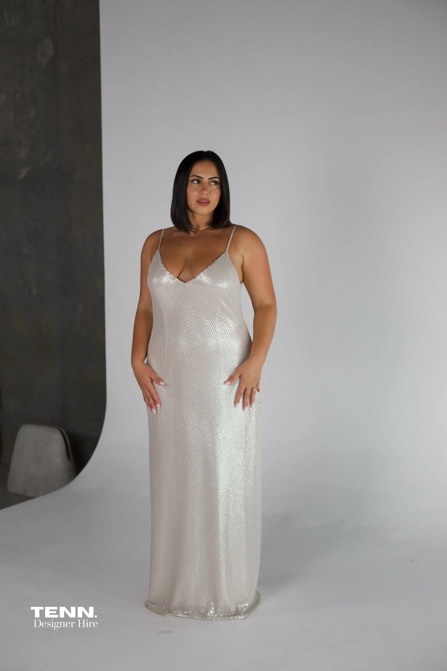 High Voltage Slip Dress - Image 6