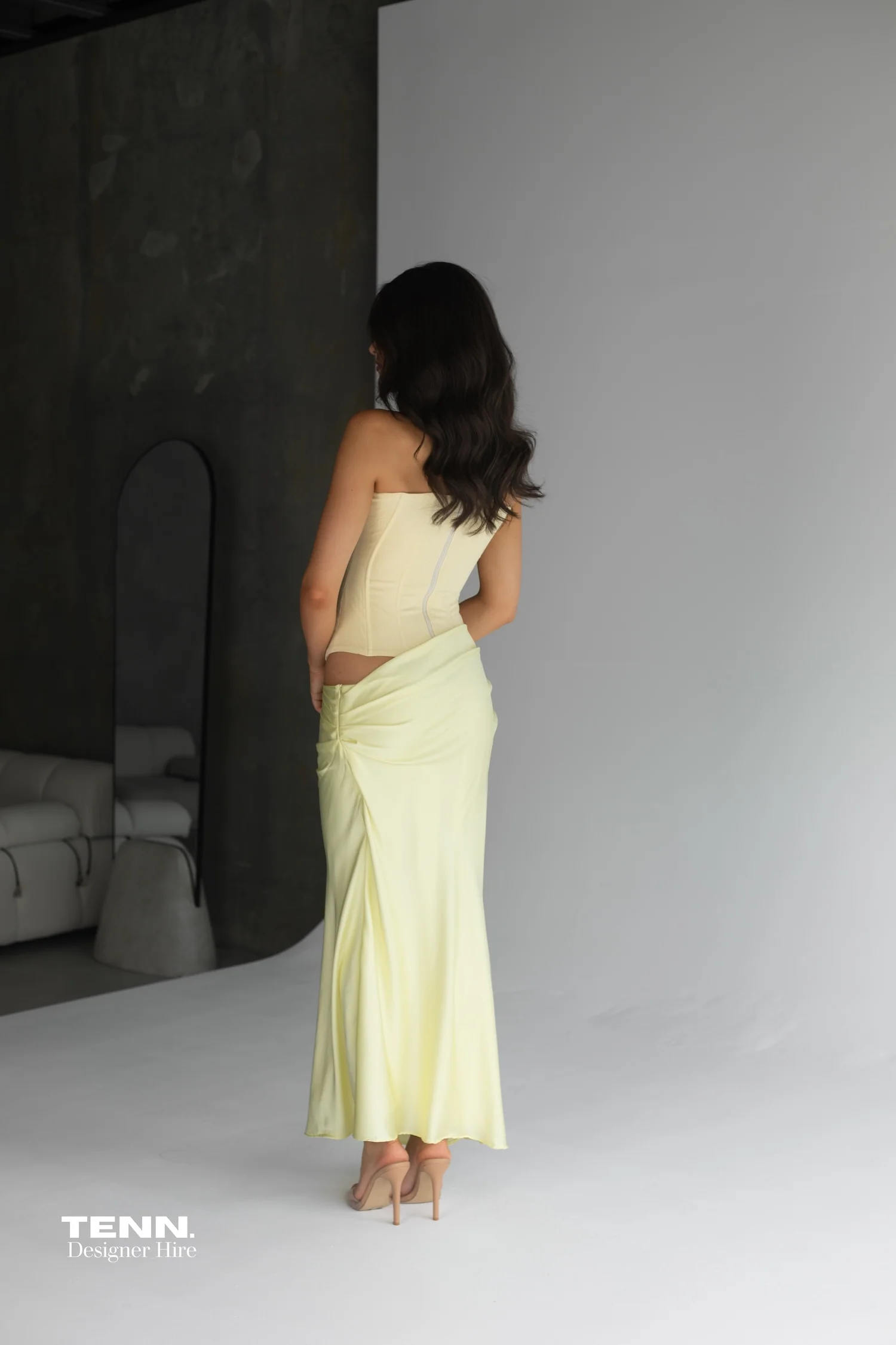 Huxley Gown - lemon - Image 2