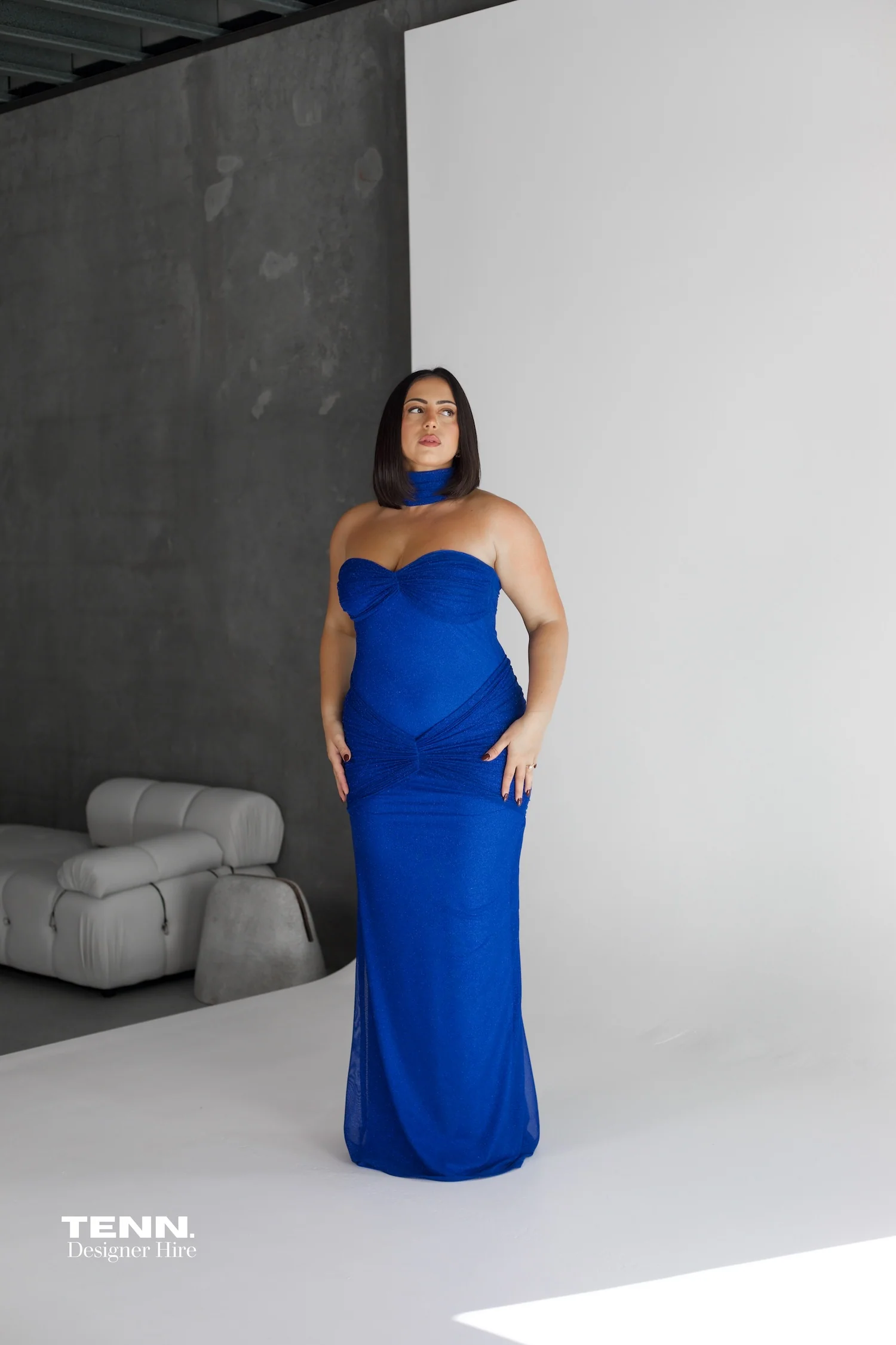 Inspired Starlite Dress - Royal Blue - Image 6