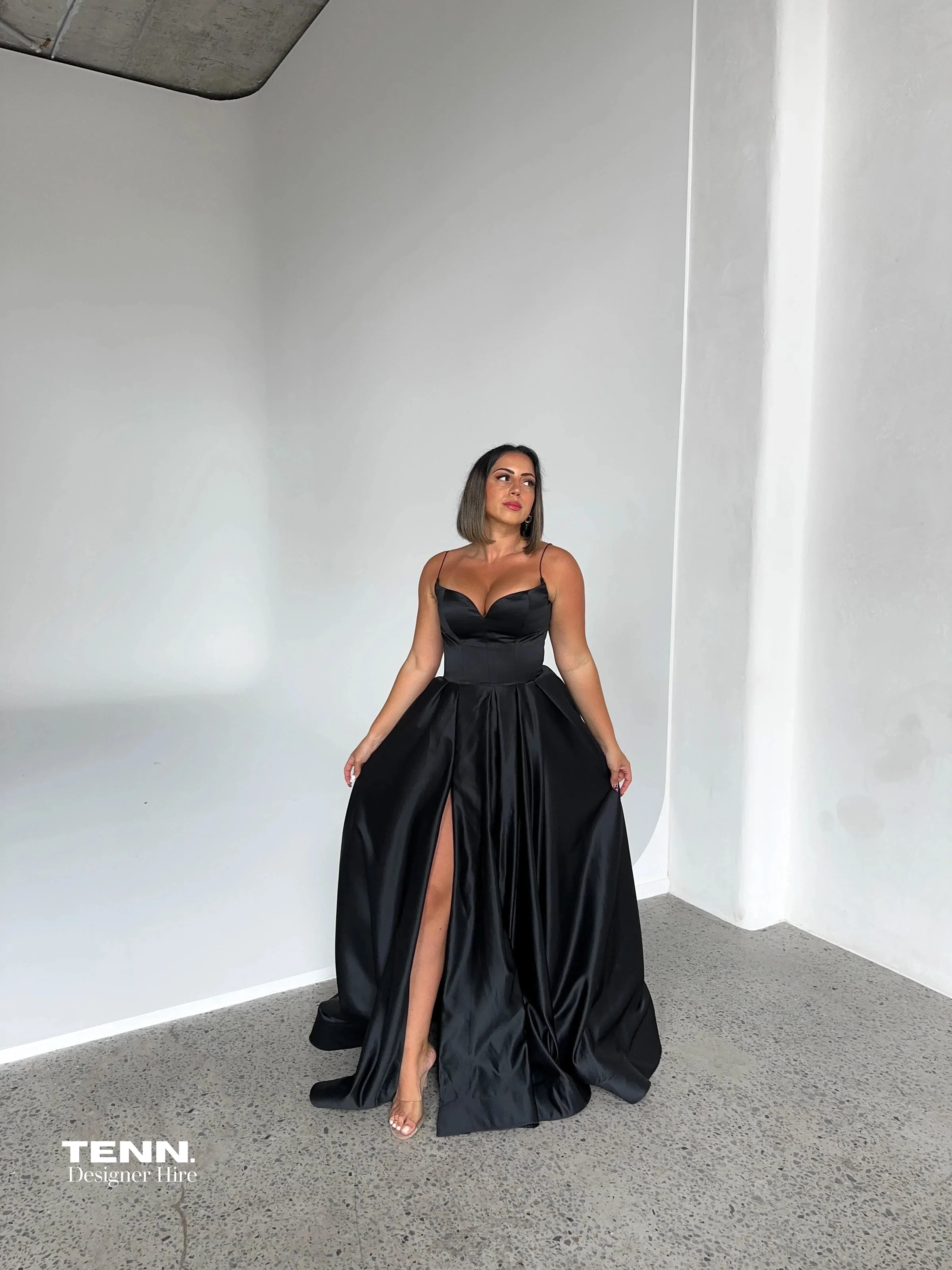 Isla Gown - Black - Image 3