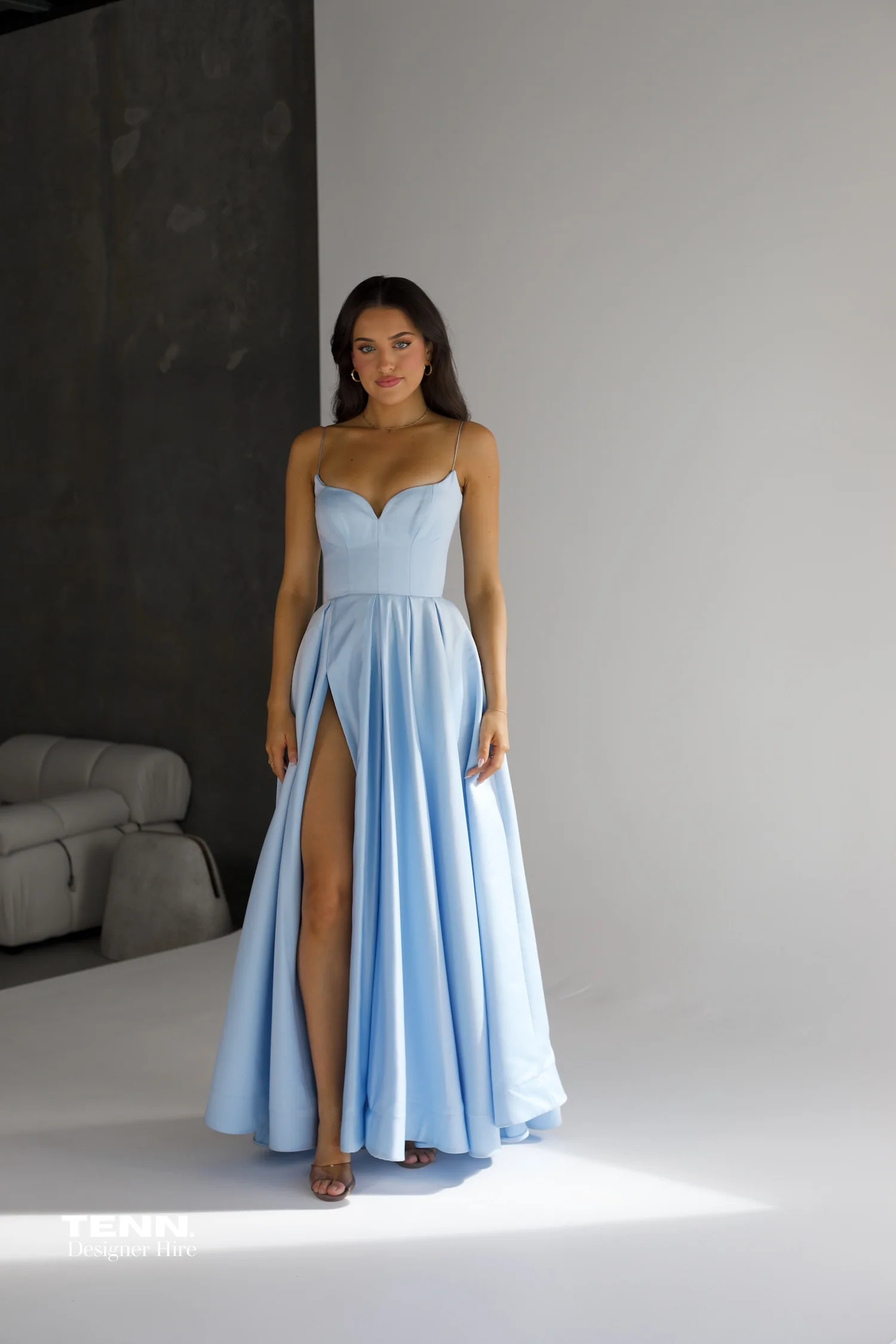 Isla Gown - Light Blue - Image 3