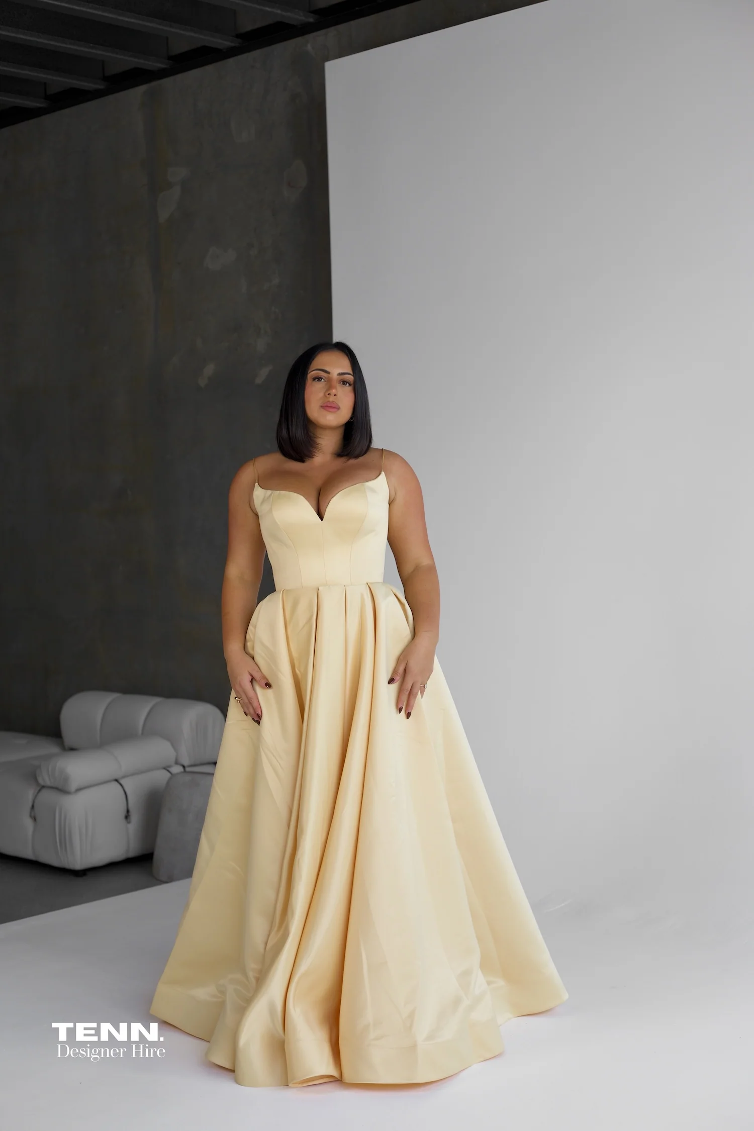 Isla Gown - Honey - Image 3