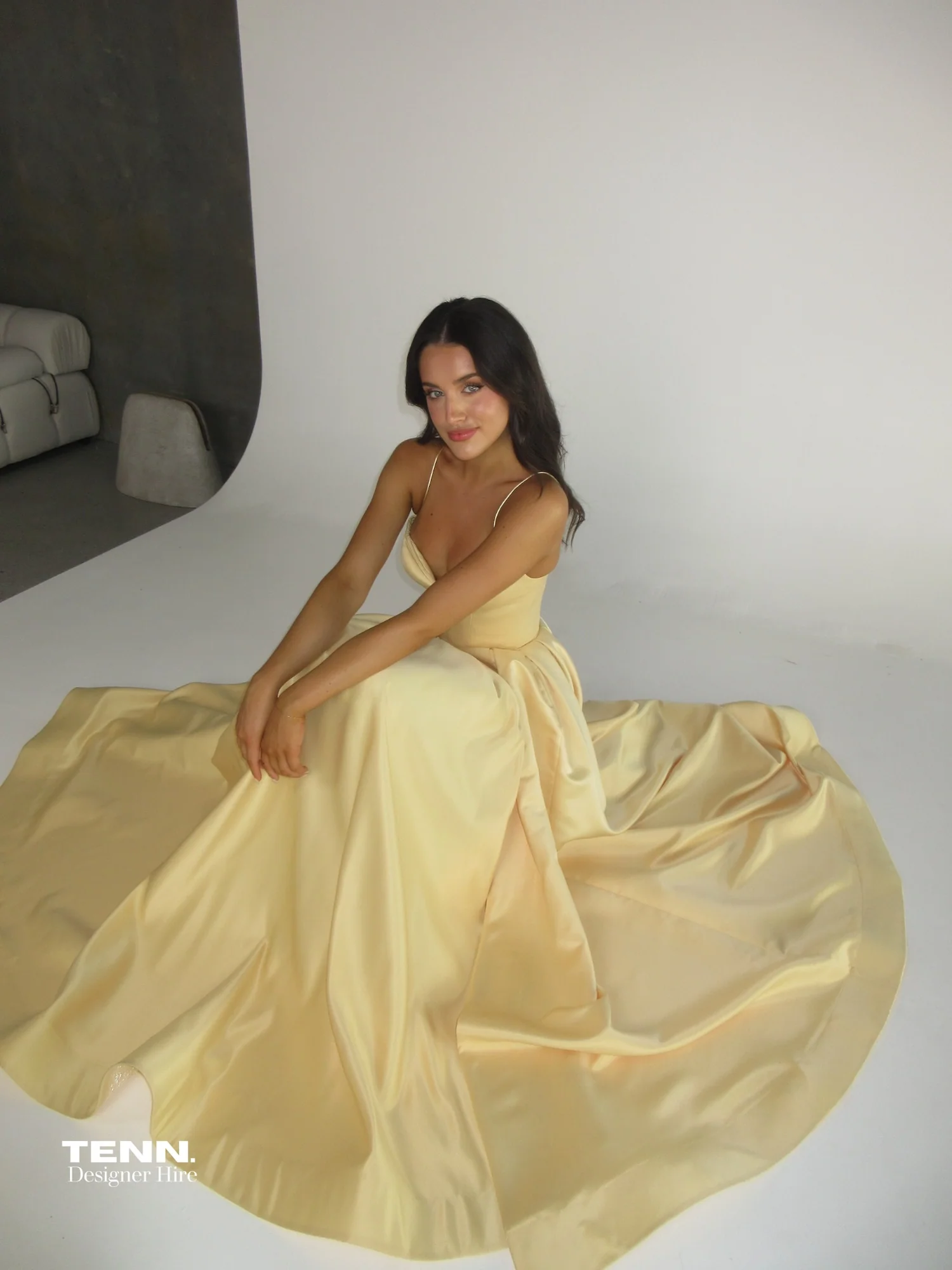 Isla Gown - Honey - Image 4