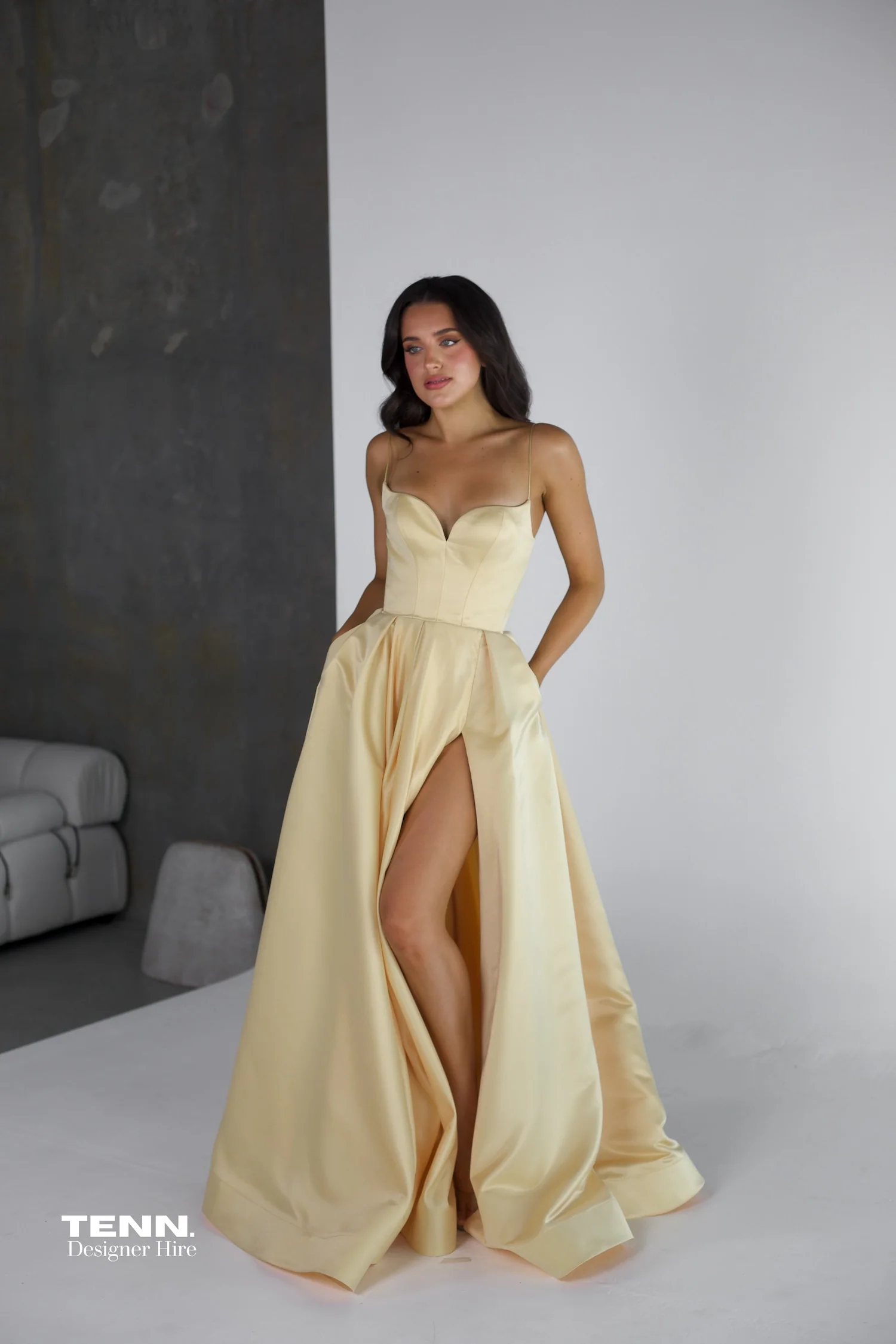 Isla Gown - Honey - Image 8