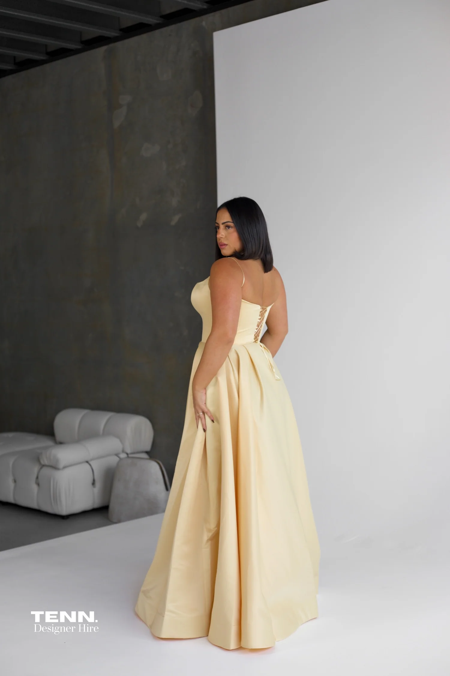 Isla Gown - Honey - Image 9