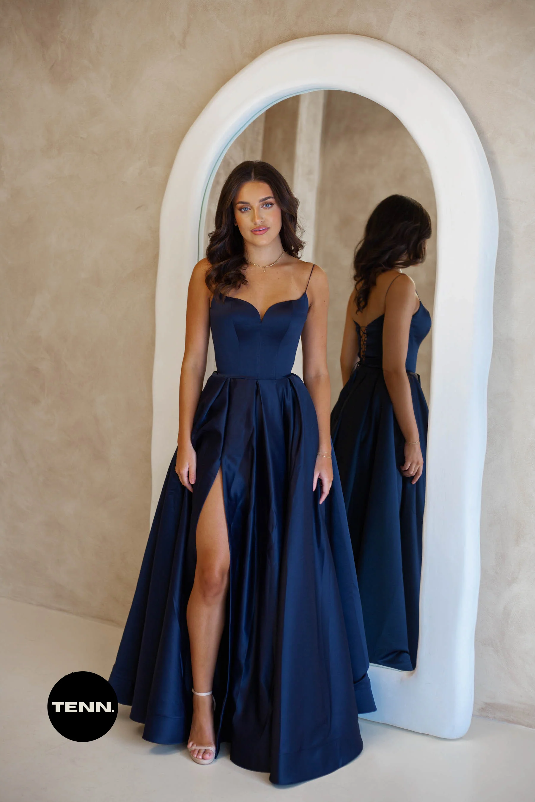 Isla Gown - Navy - Image 3