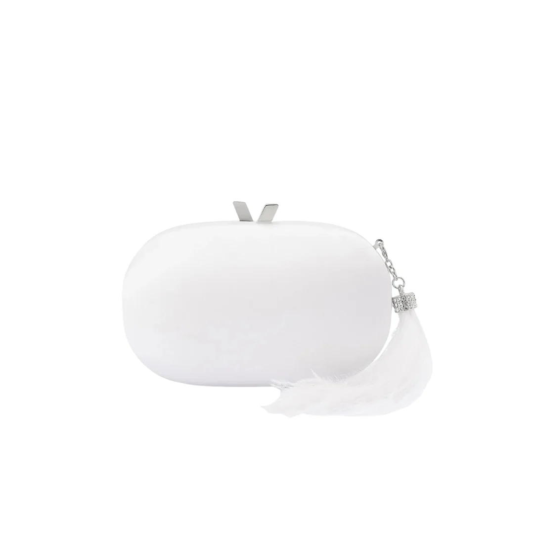 Jenna Clutch - White