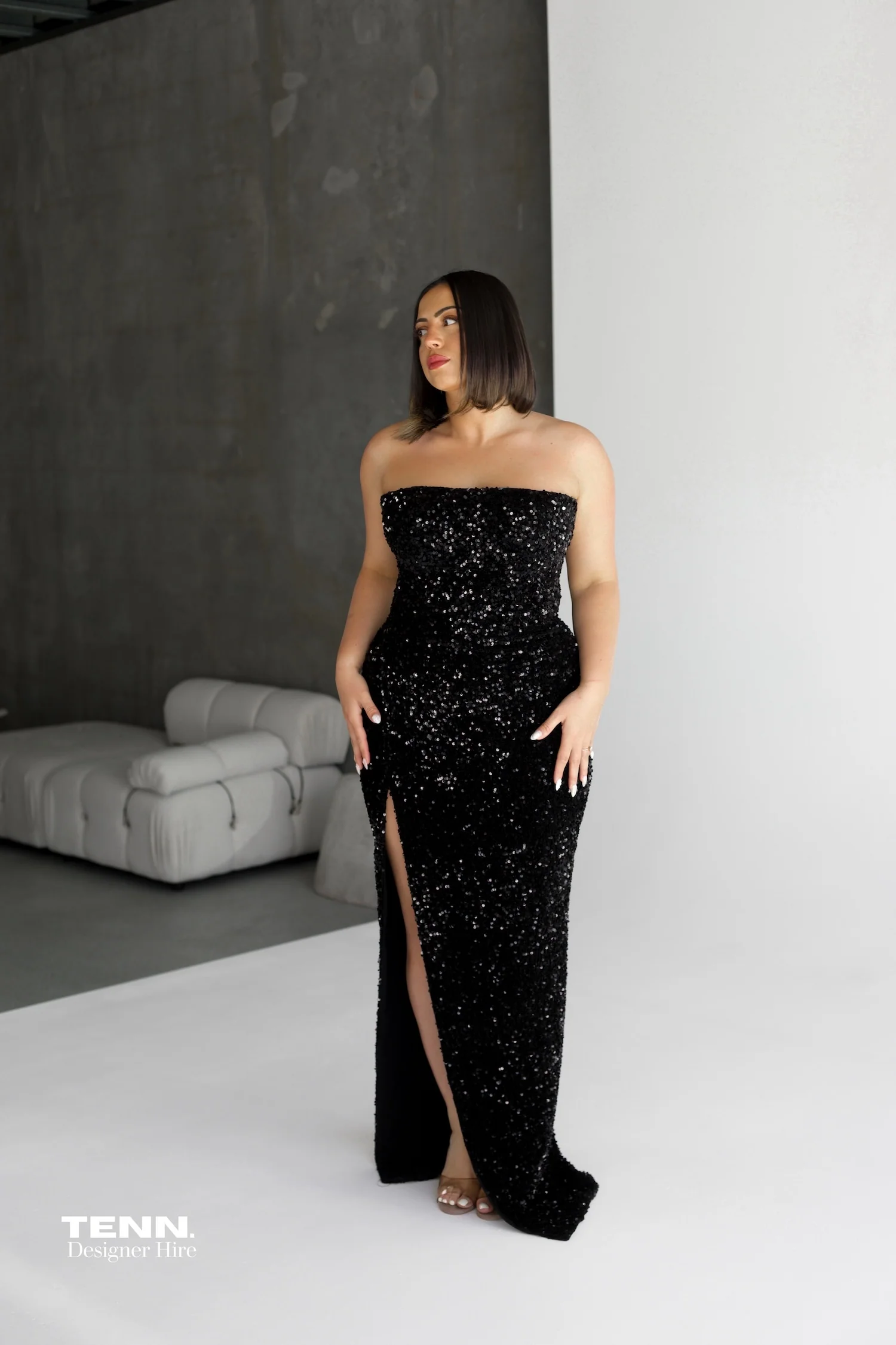 Kendall Gown - Black - Image 5