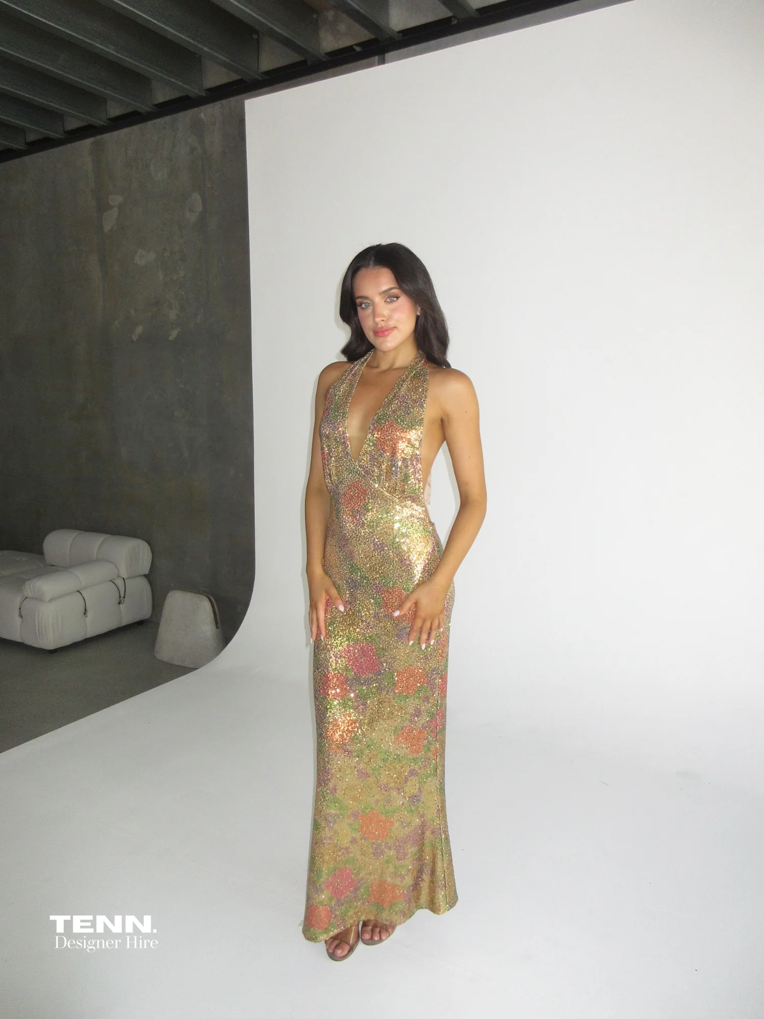 Liana Dress - Fleur Sequin