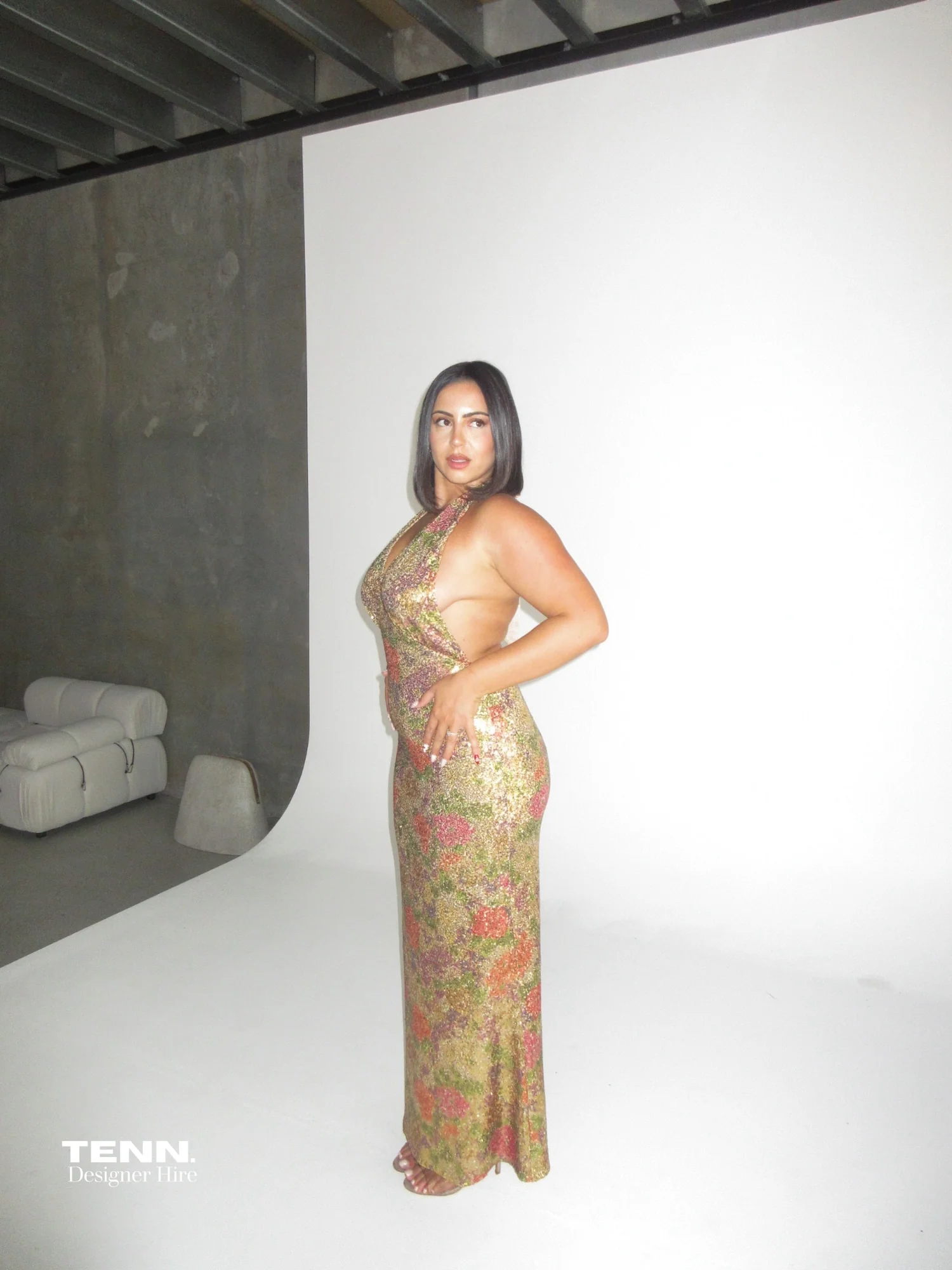 Liana Dress - Fleur Sequin - Image 10