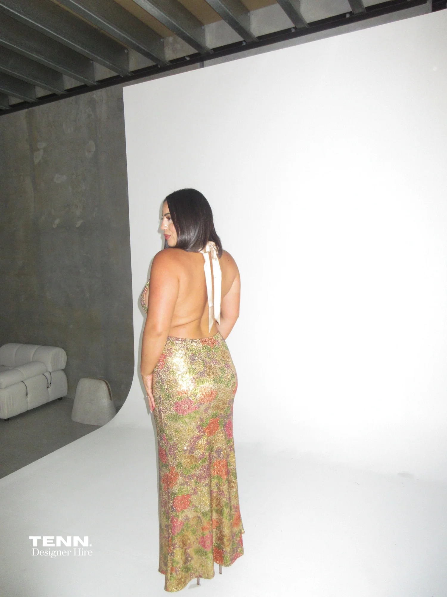 Liana Dress - Fleur Sequin - Image 11