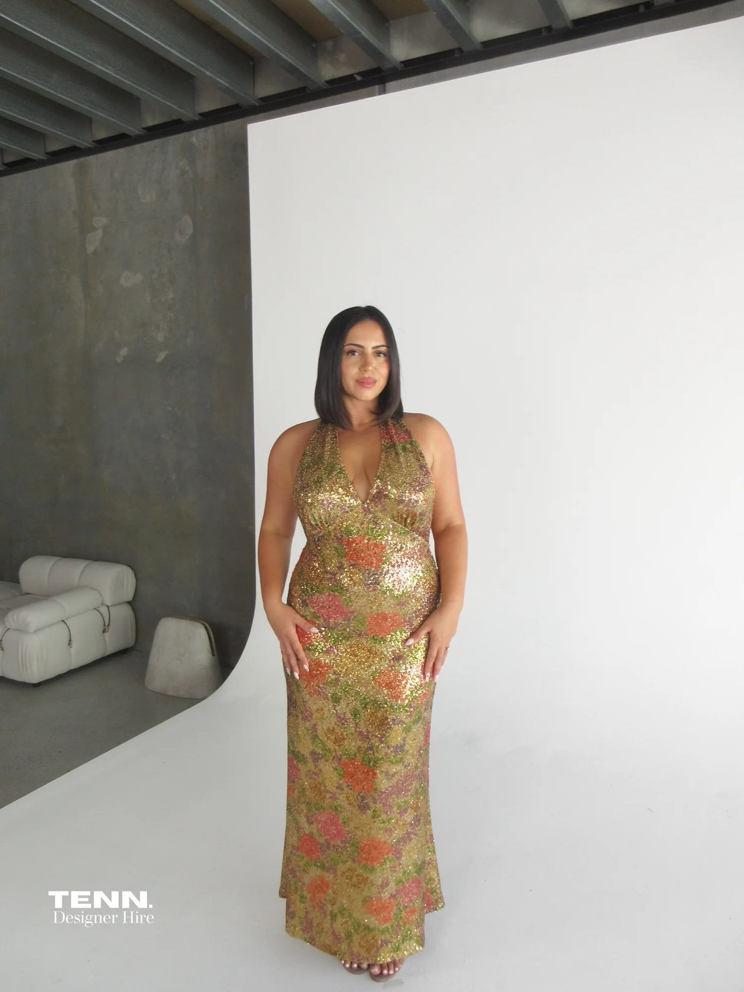Liana Dress - Fleur Sequin - Image 12