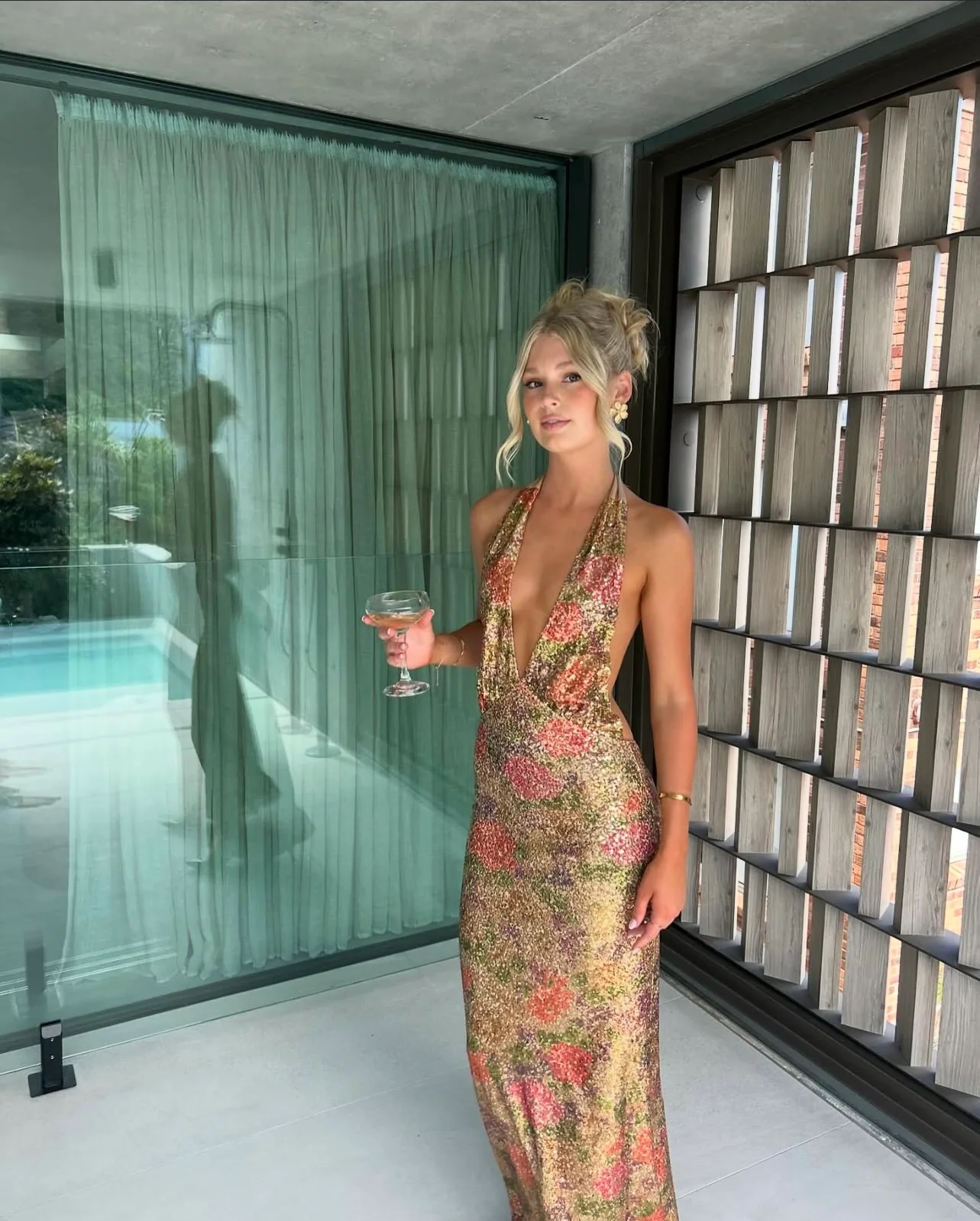 Liana Dress - Fleur Sequin - Image 5