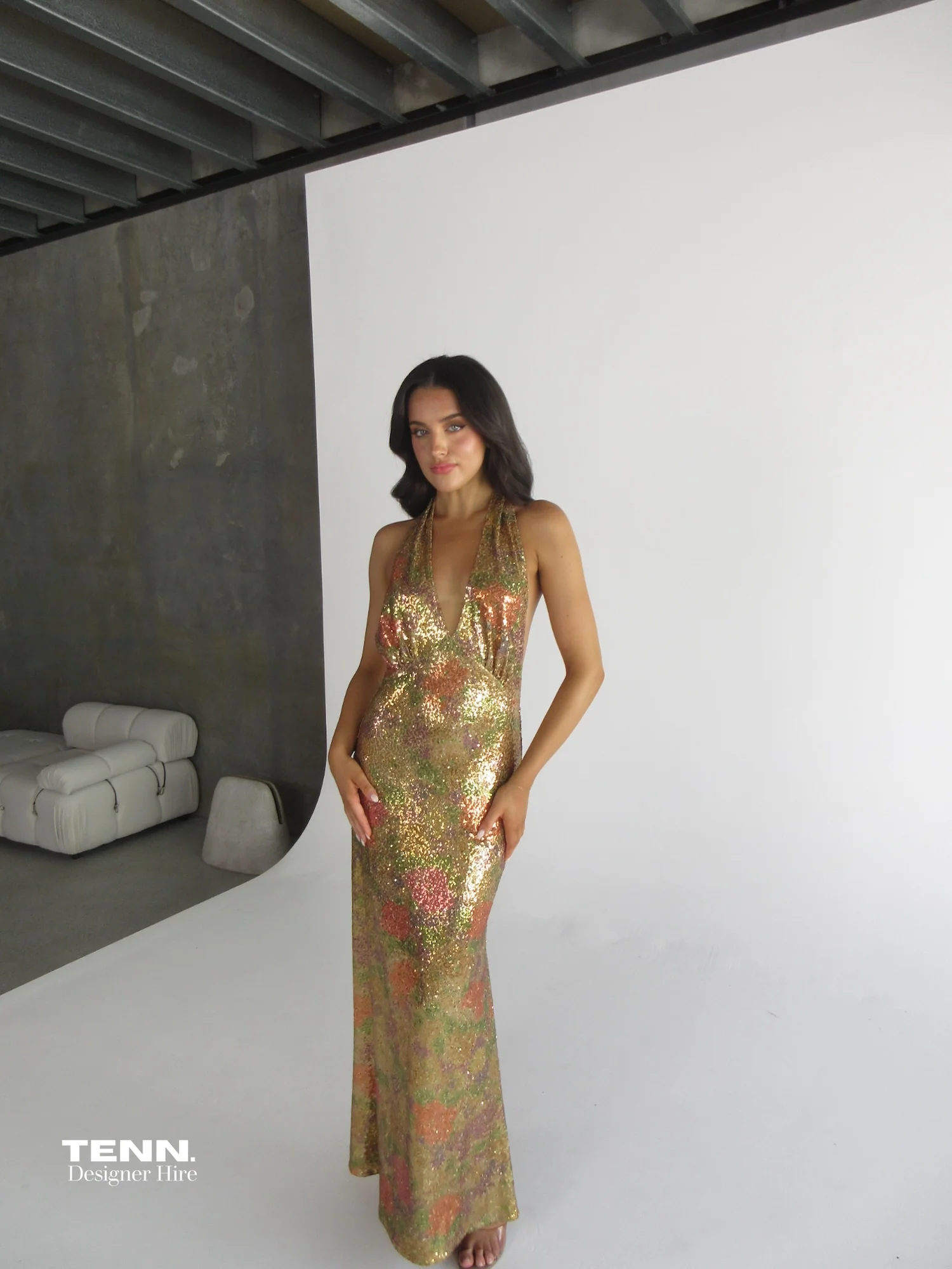 Liana Dress - Fleur Sequin - Image 8