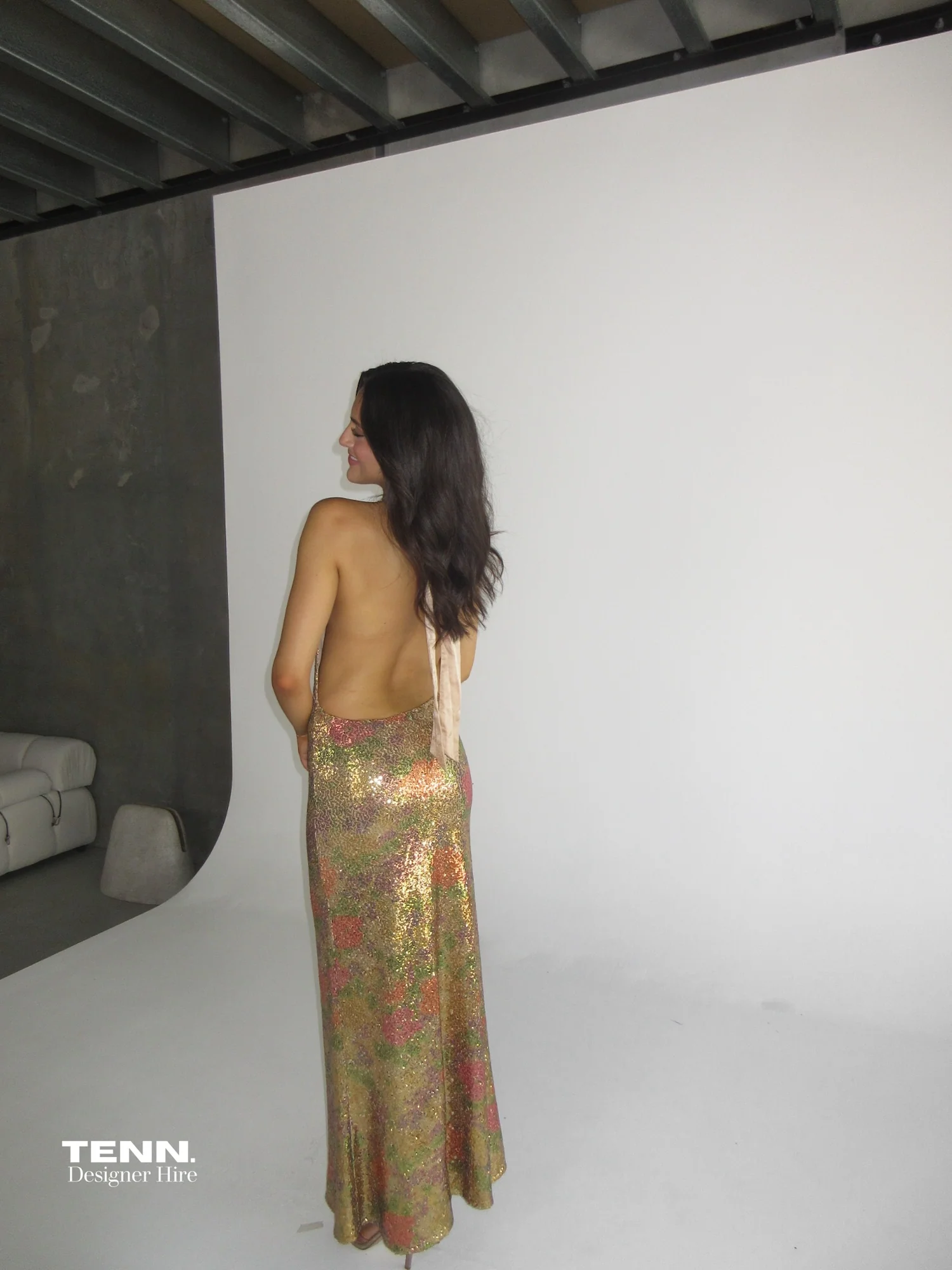 Liana Dress - Fleur Sequin - Image 9