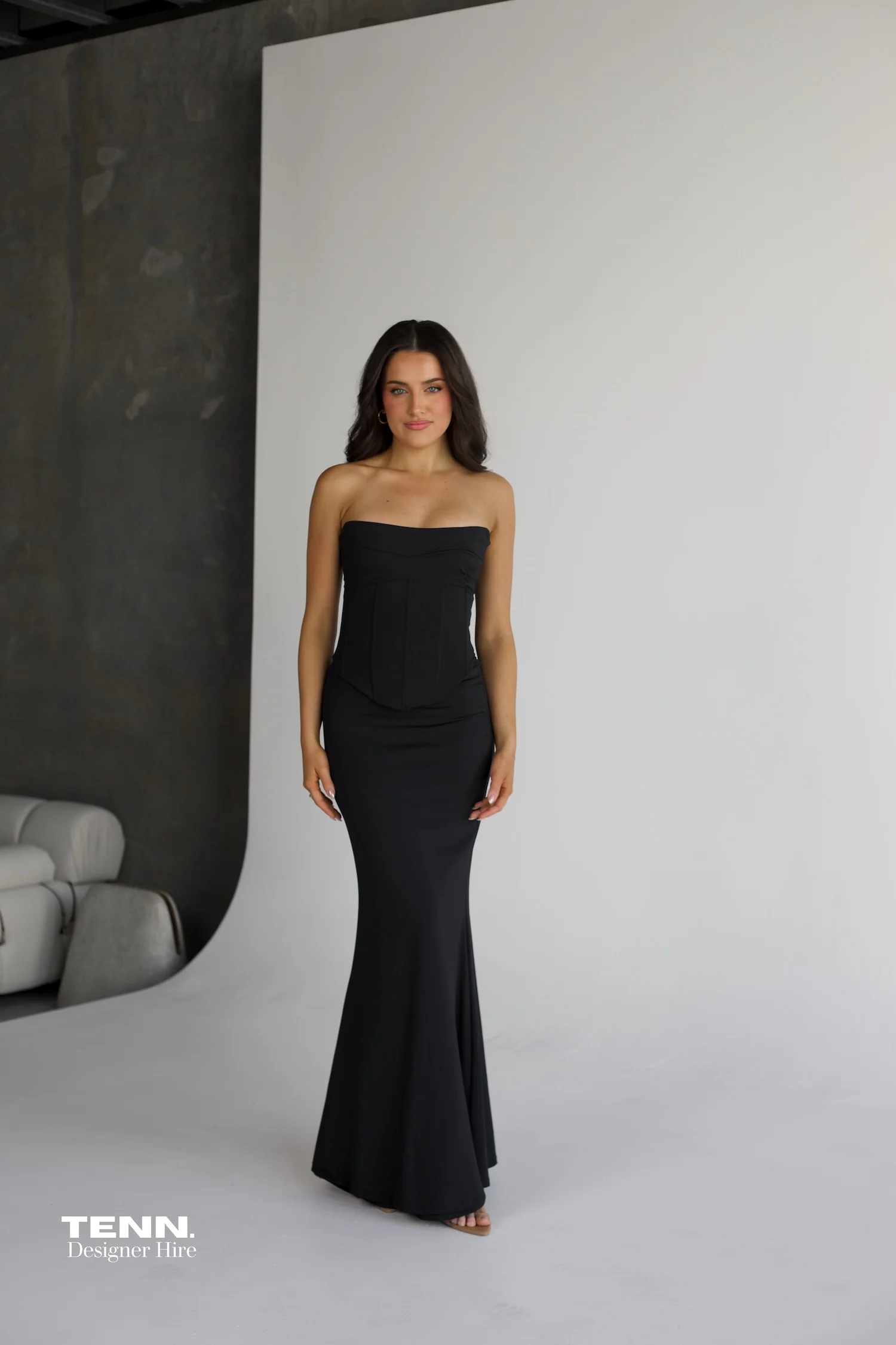 Louie Gown - Black - Image 2