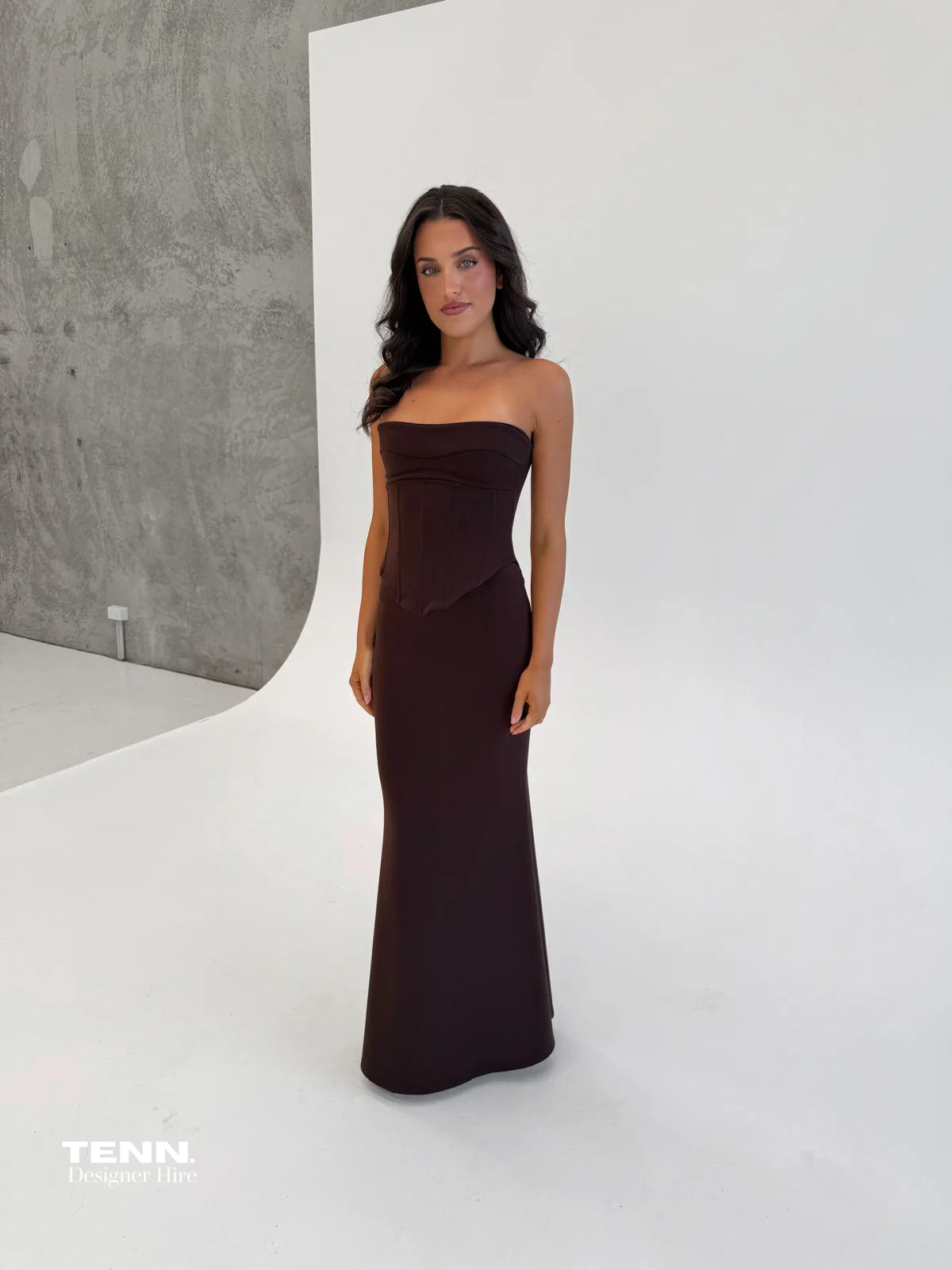 Louie Gown - Brown