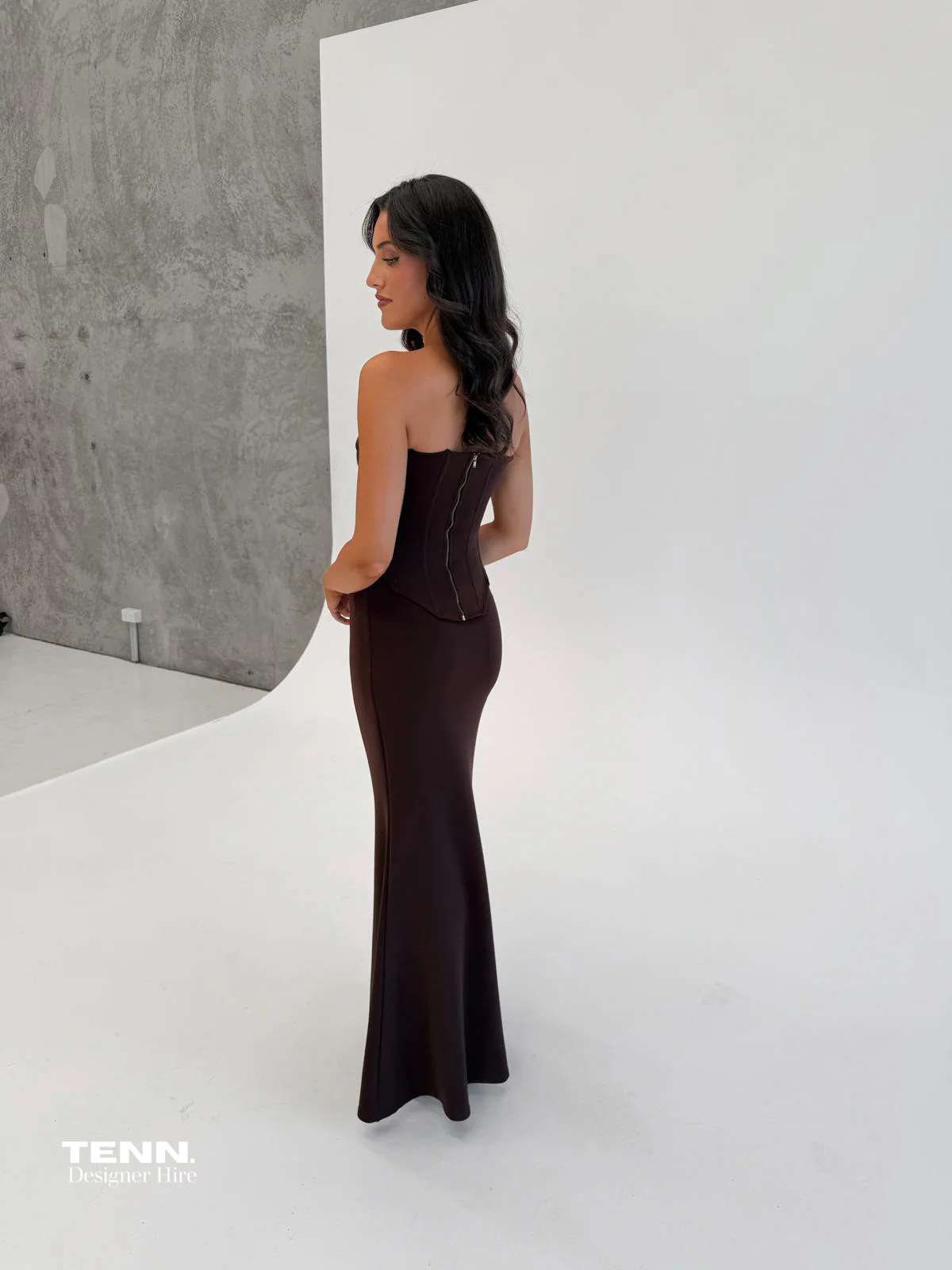 Louie Gown - Brown - Image 3