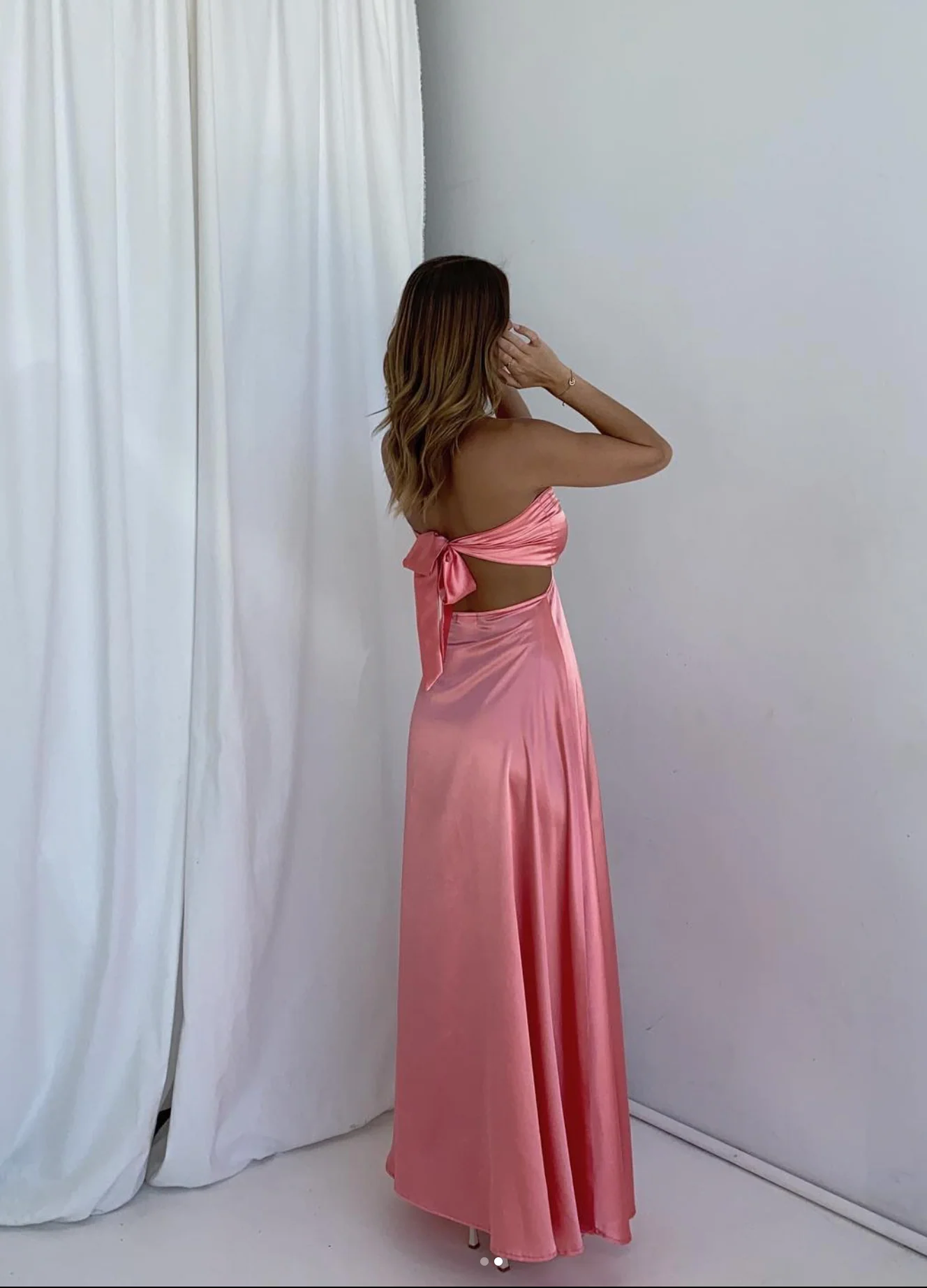 Lucy gown - Guava - Image 3