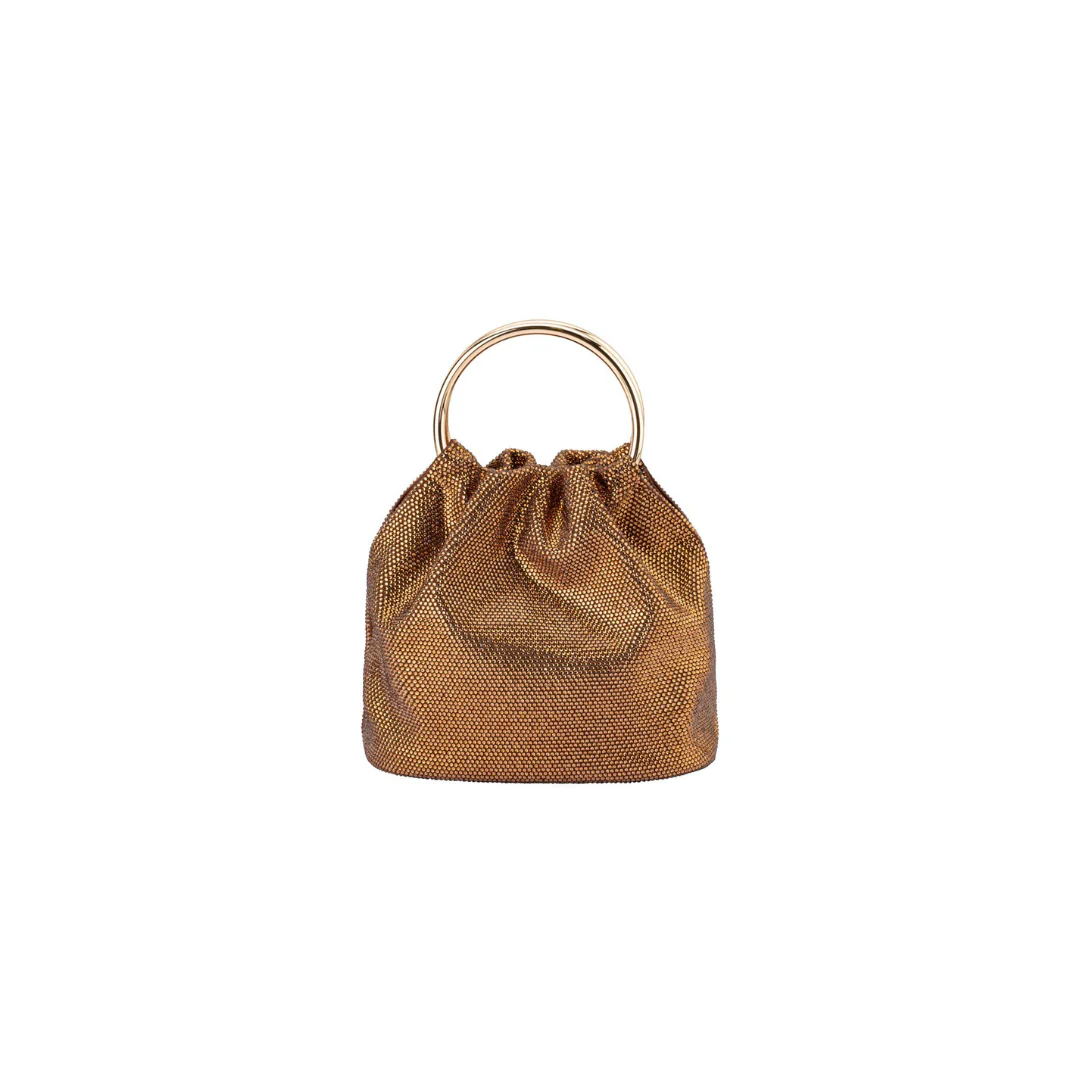 Mabel Crystal Bag - Copper