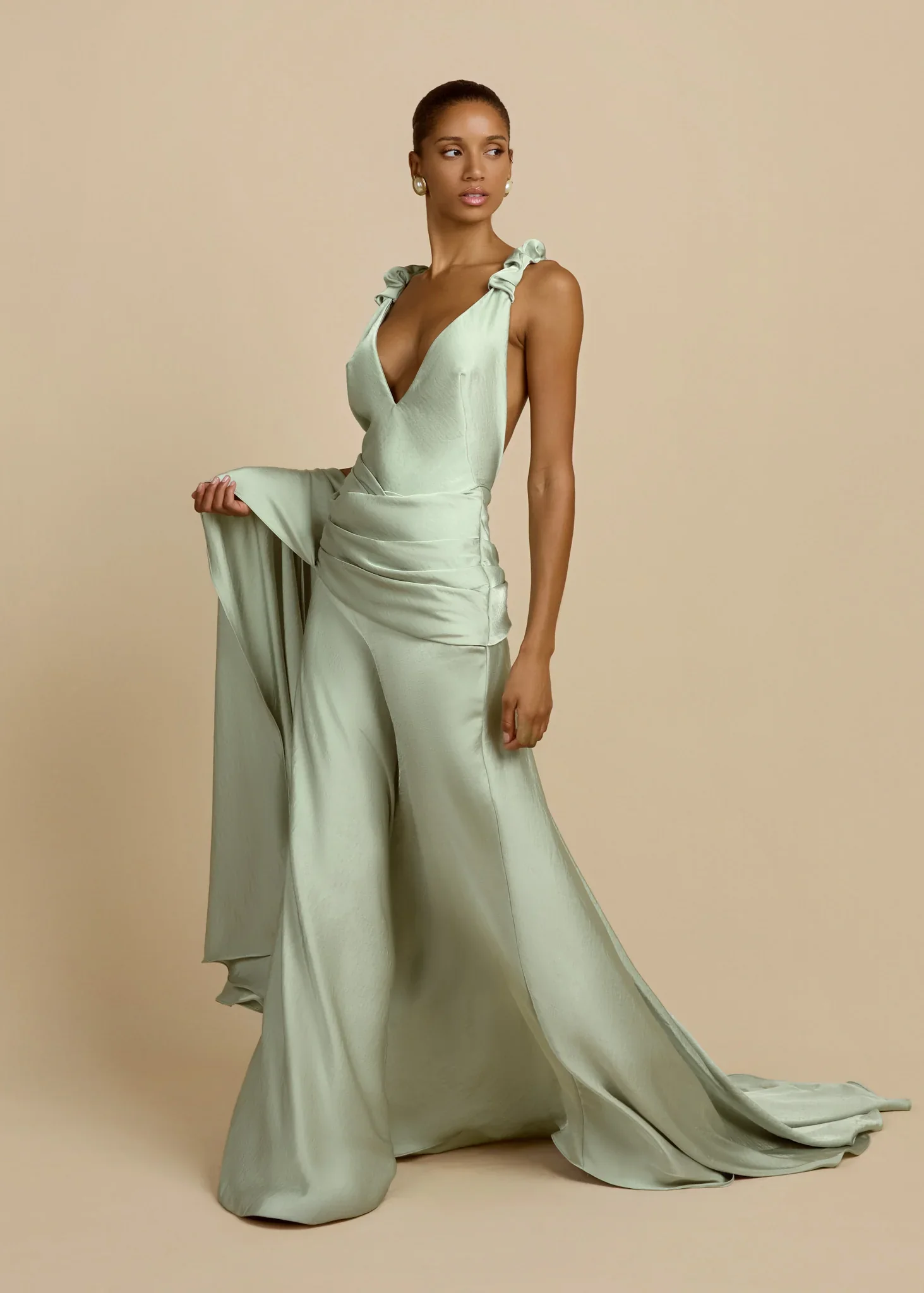 Madalena Dress - Mint - Image 2