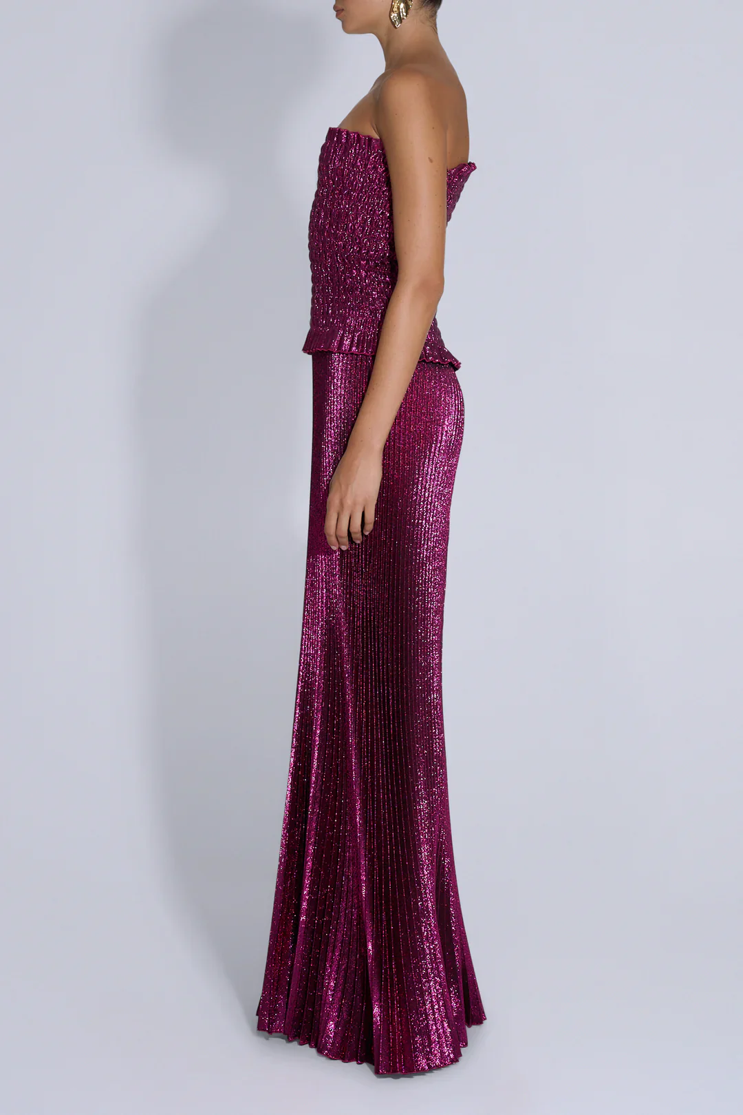 Maya gown - Sangria Glitter - Image 6
