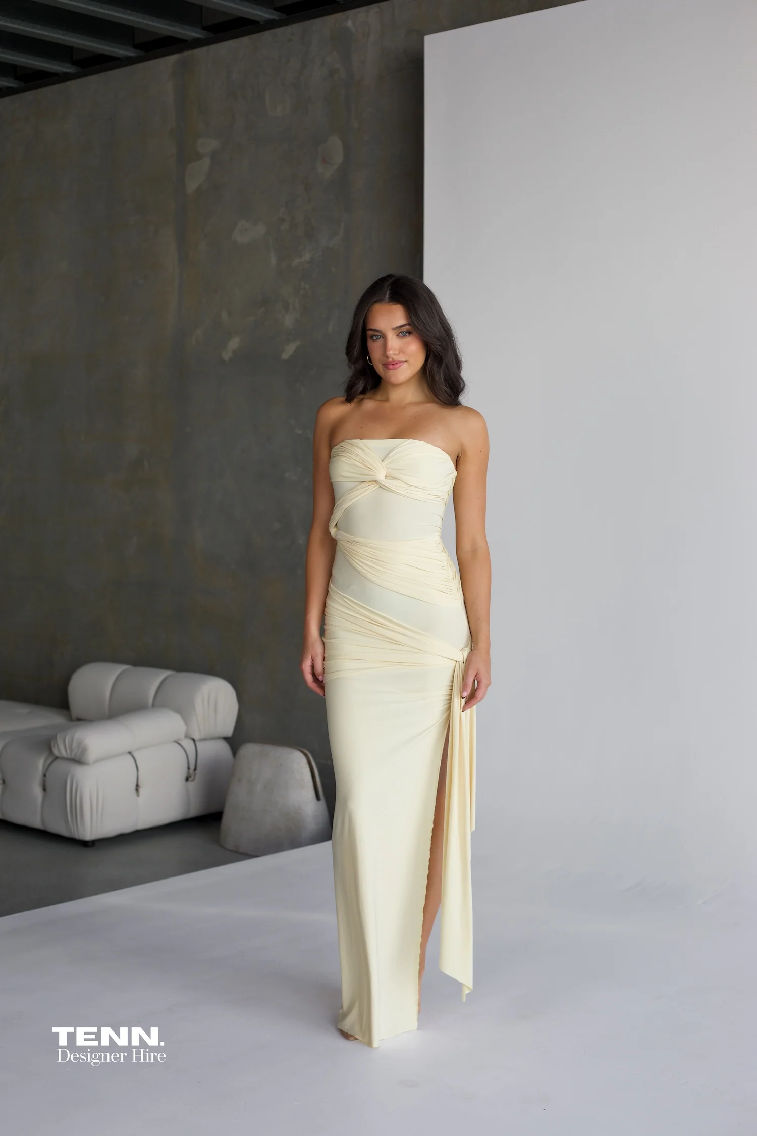 Miranda Gown - Lemon - Image 2
