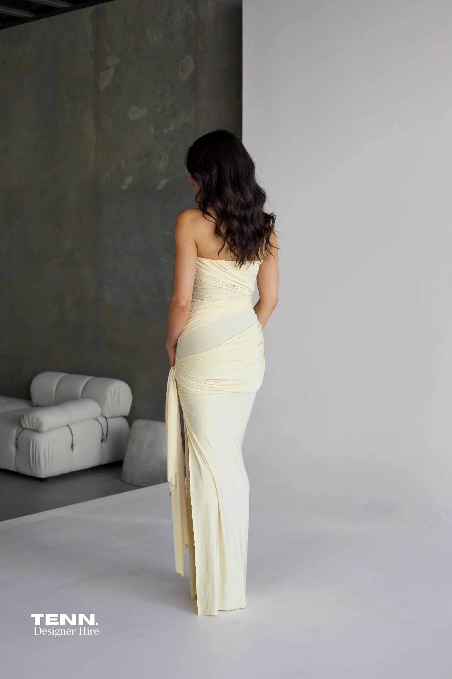 Miranda Gown - Lemon - Image 4
