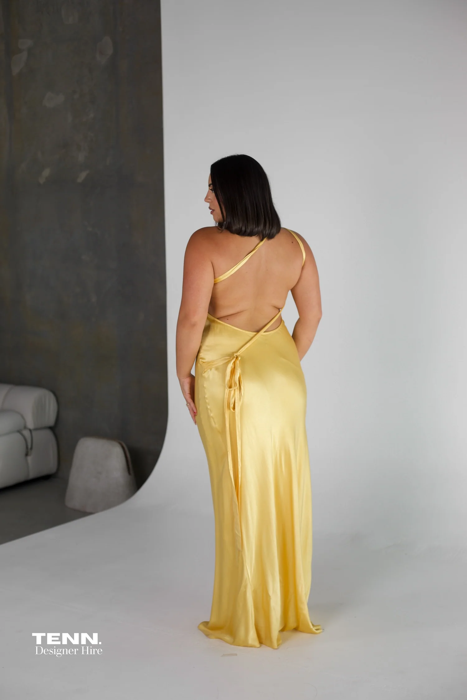 Monique Dress - Yellow - Image 3