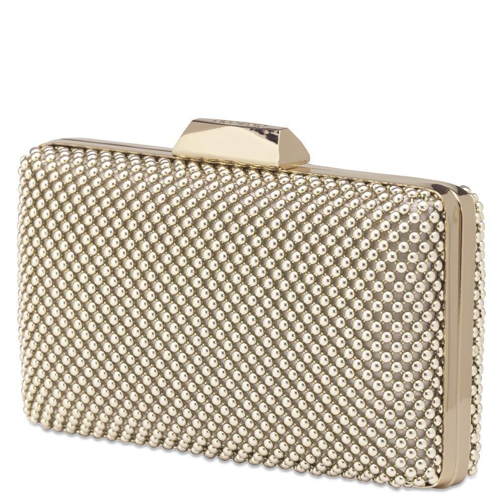 Natasha Ball Mesh Clutch - Gold - Image 2