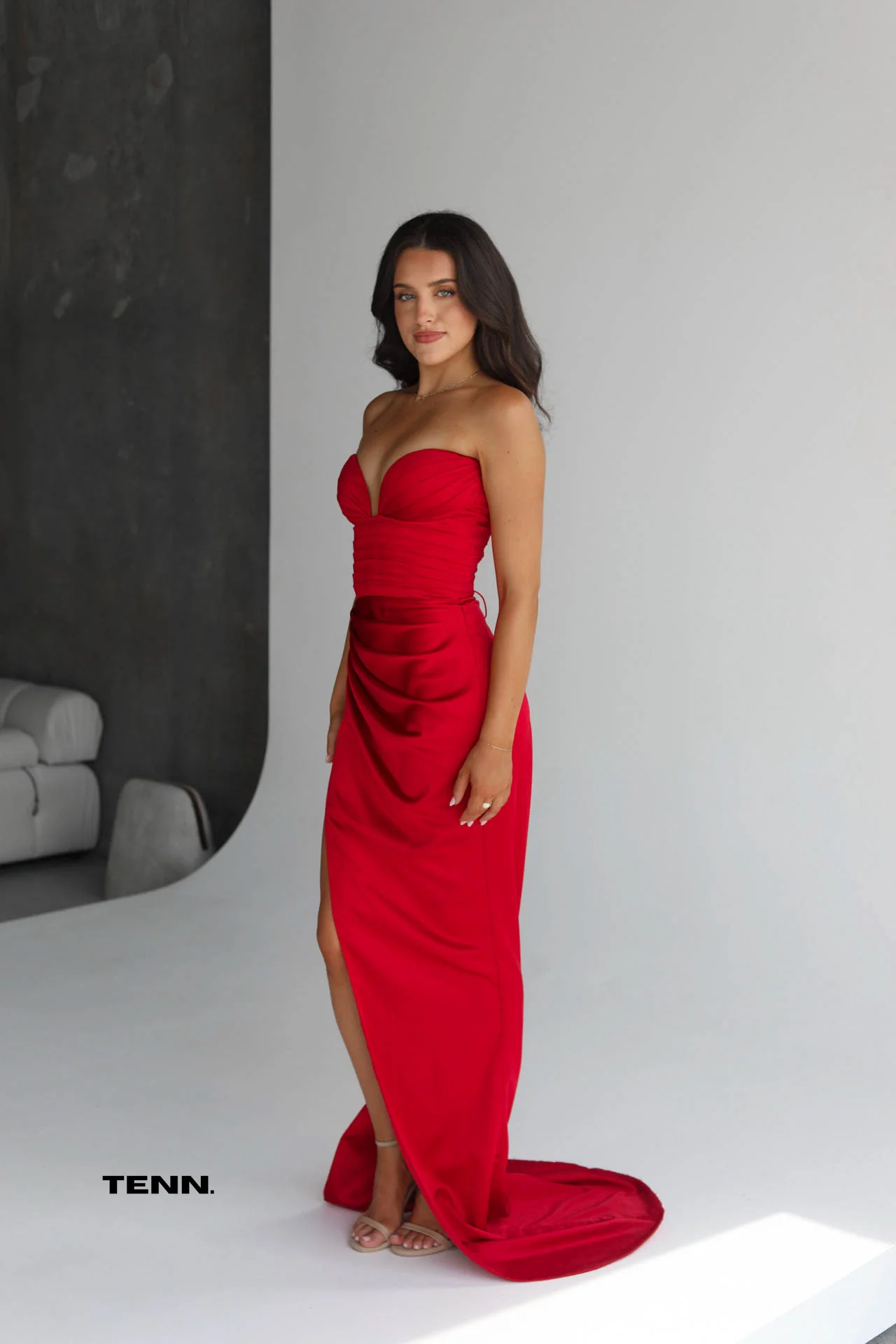 Sofia Gown - red - Image 4