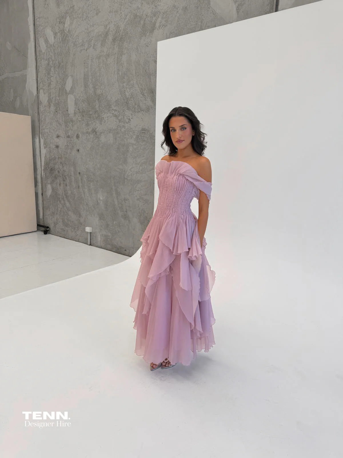 Nisha Gown - Pink - Image 3