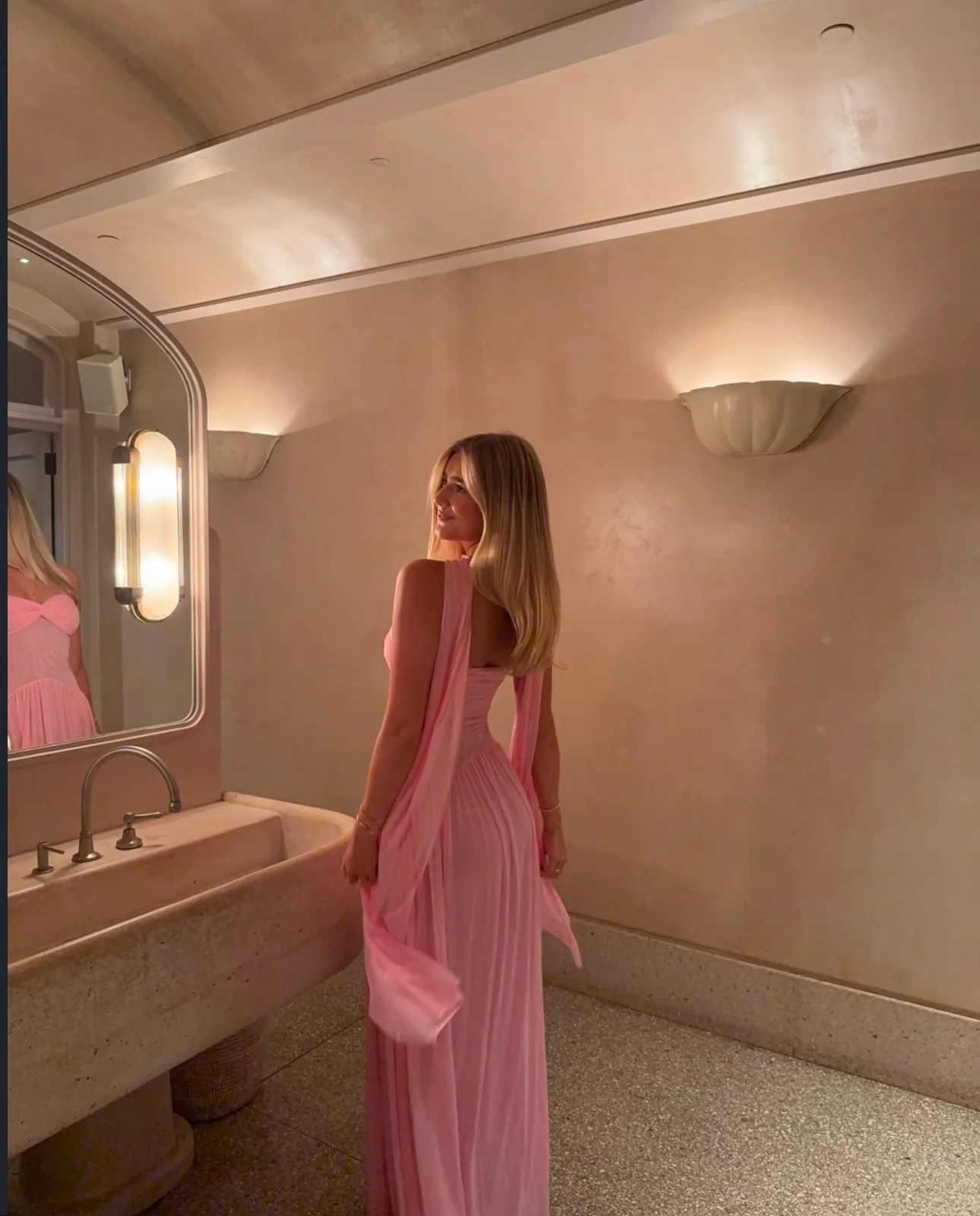 Ophelia Dress - Pink - Image 3