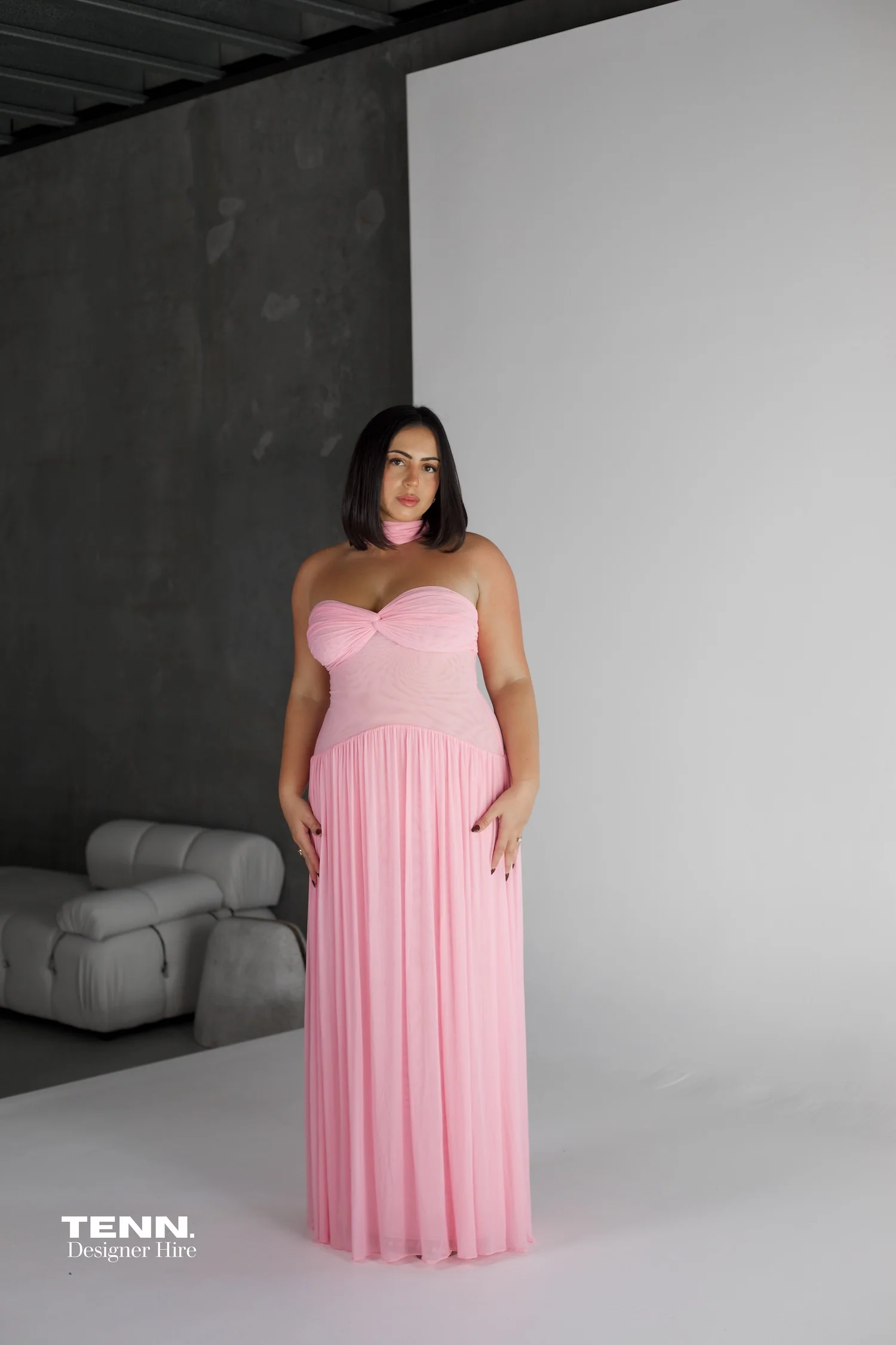 Ophelia Dress - Pink - Image 8