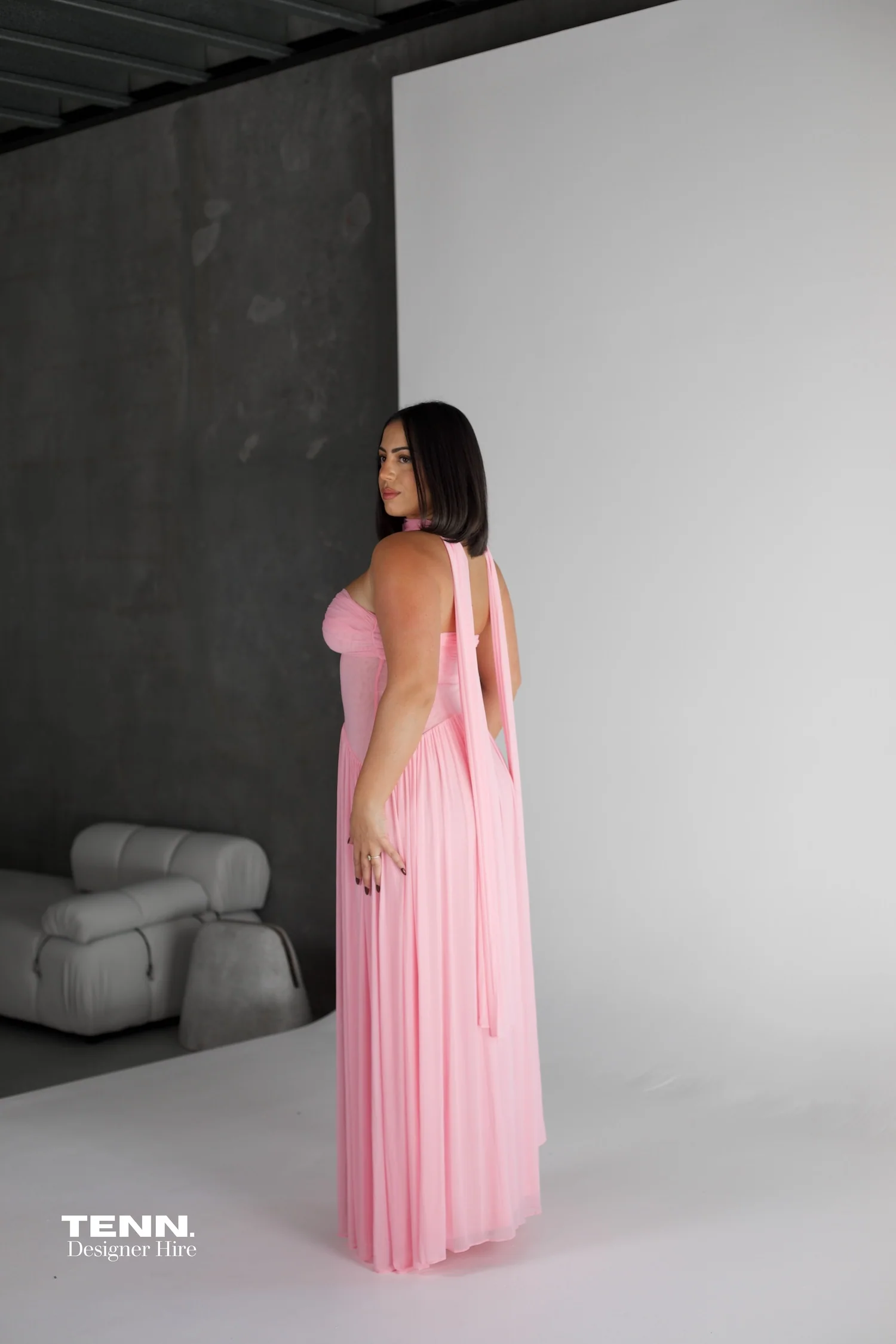 Ophelia Dress - Pink - Image 9