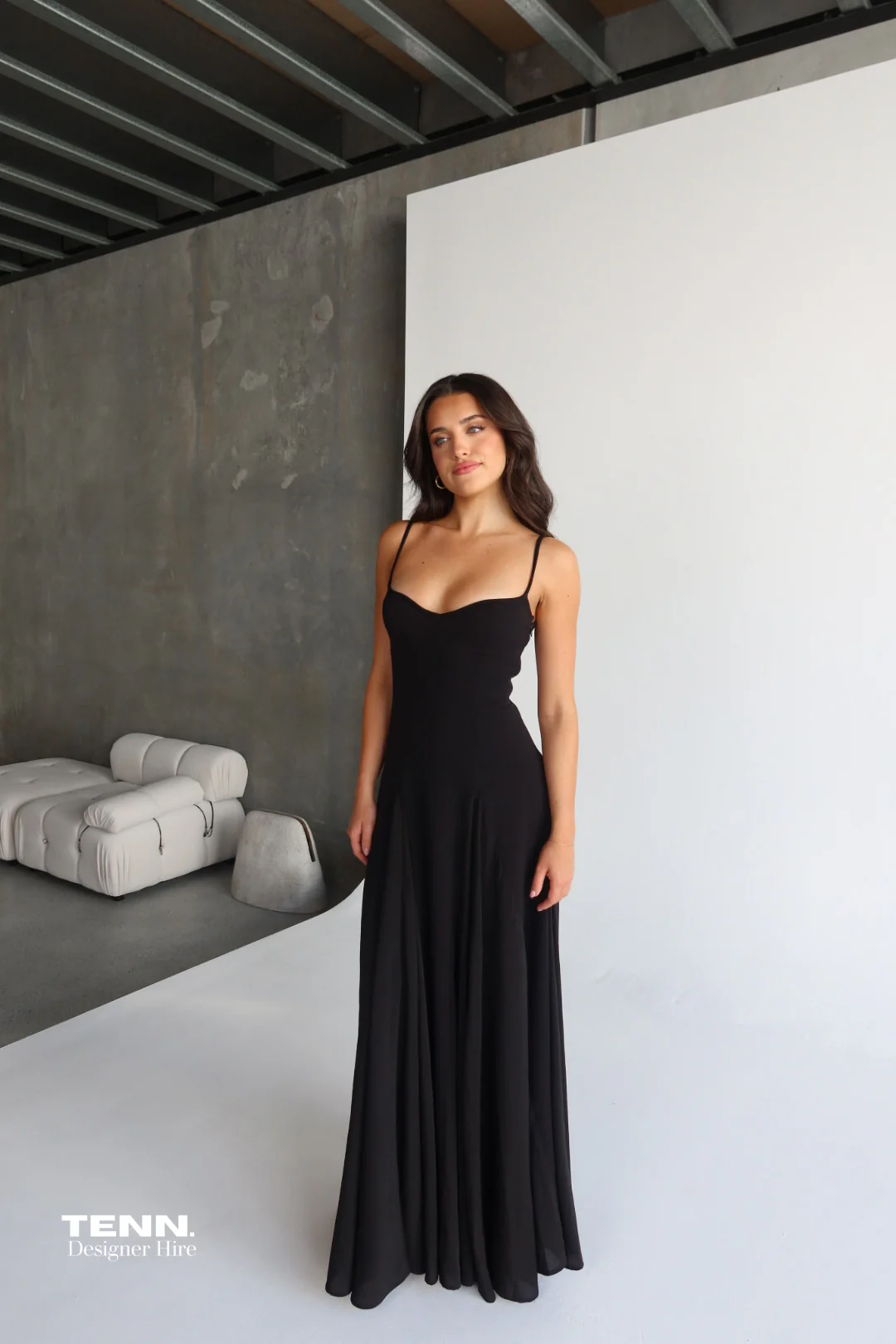 Paloma Dress - All Black - Image 4